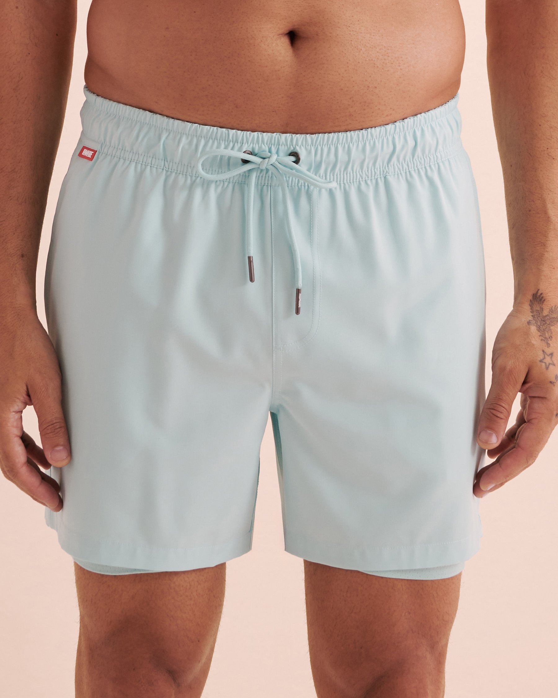 HAMABE Maillot volley Bleu aquatique 03100043 - Voir5