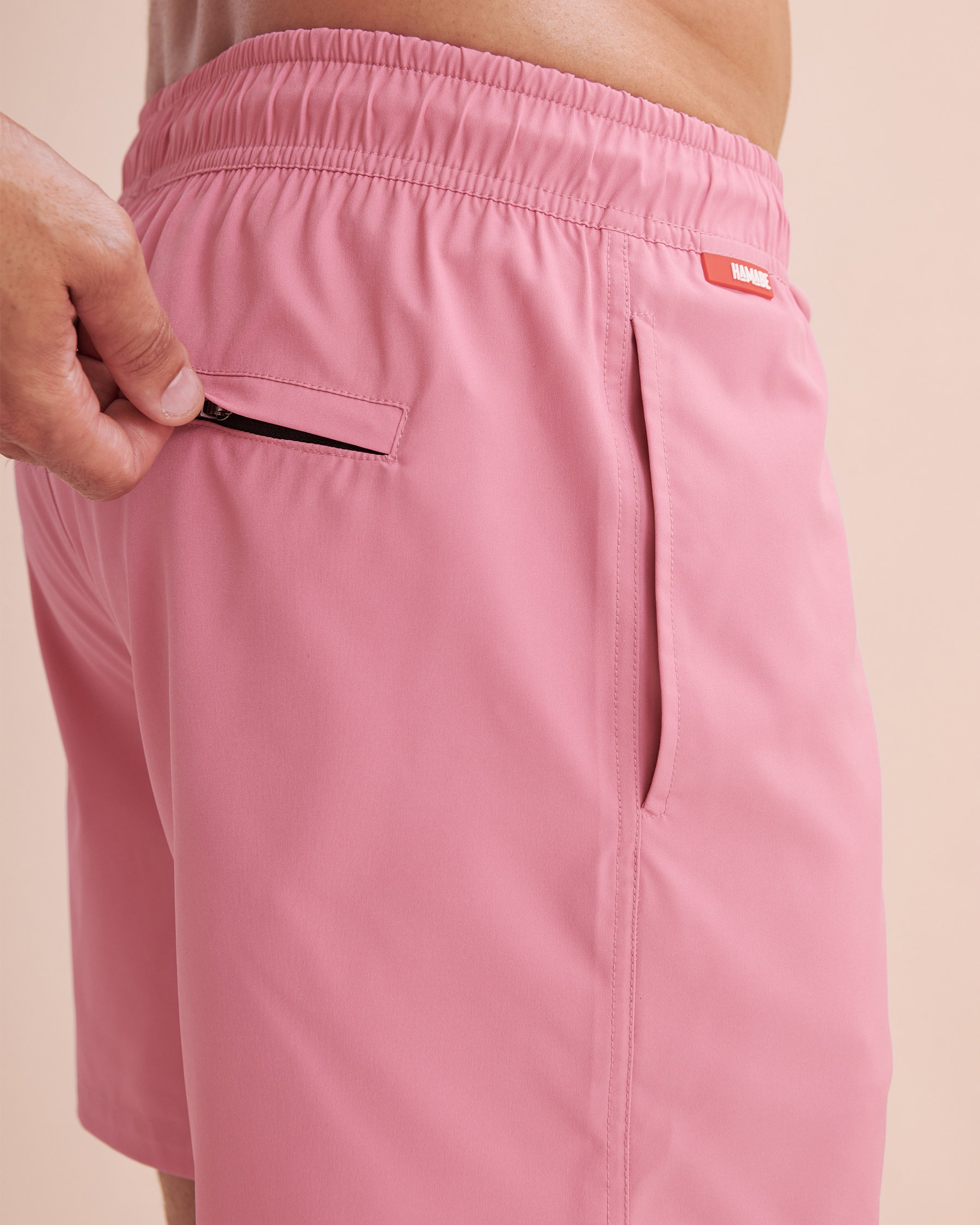 HAMABE Volley Swimsuit Wild Pink 03100043 - View3