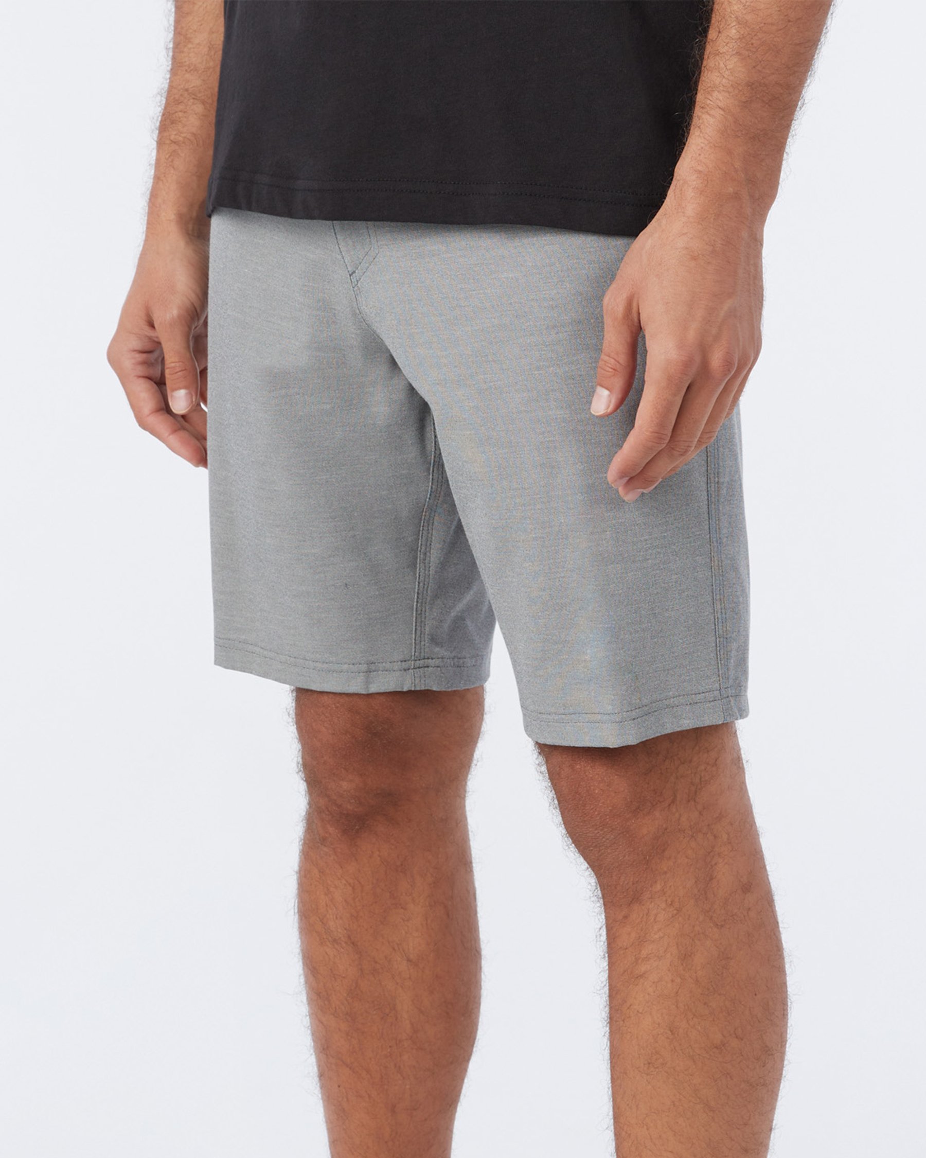 O'NEILL Reserve Light Check Hybrid Shorts Grey SP318A006 - View2