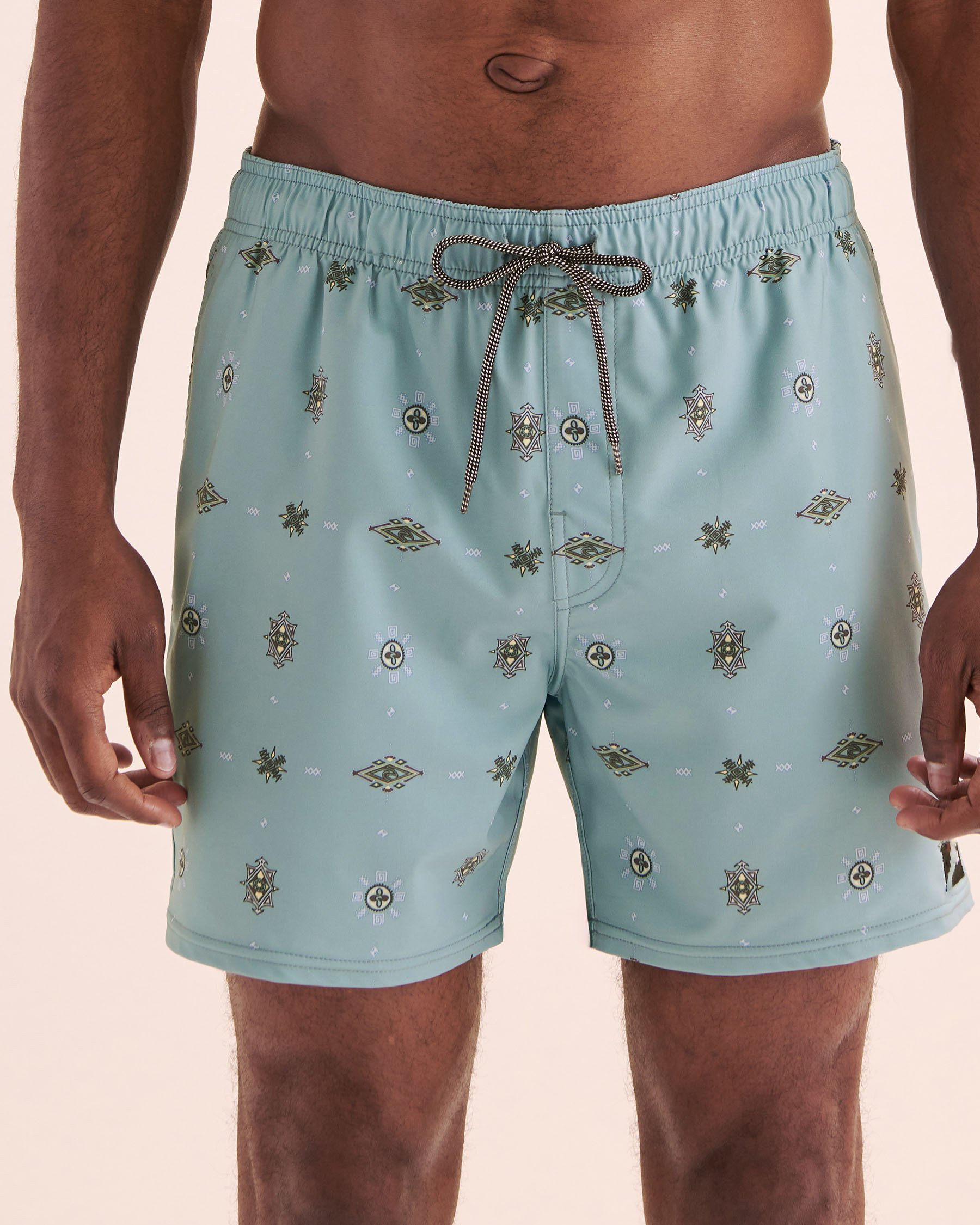 RIP CURL Maillot volley Fun Times Bleu Lagoon 09GMBO - View1