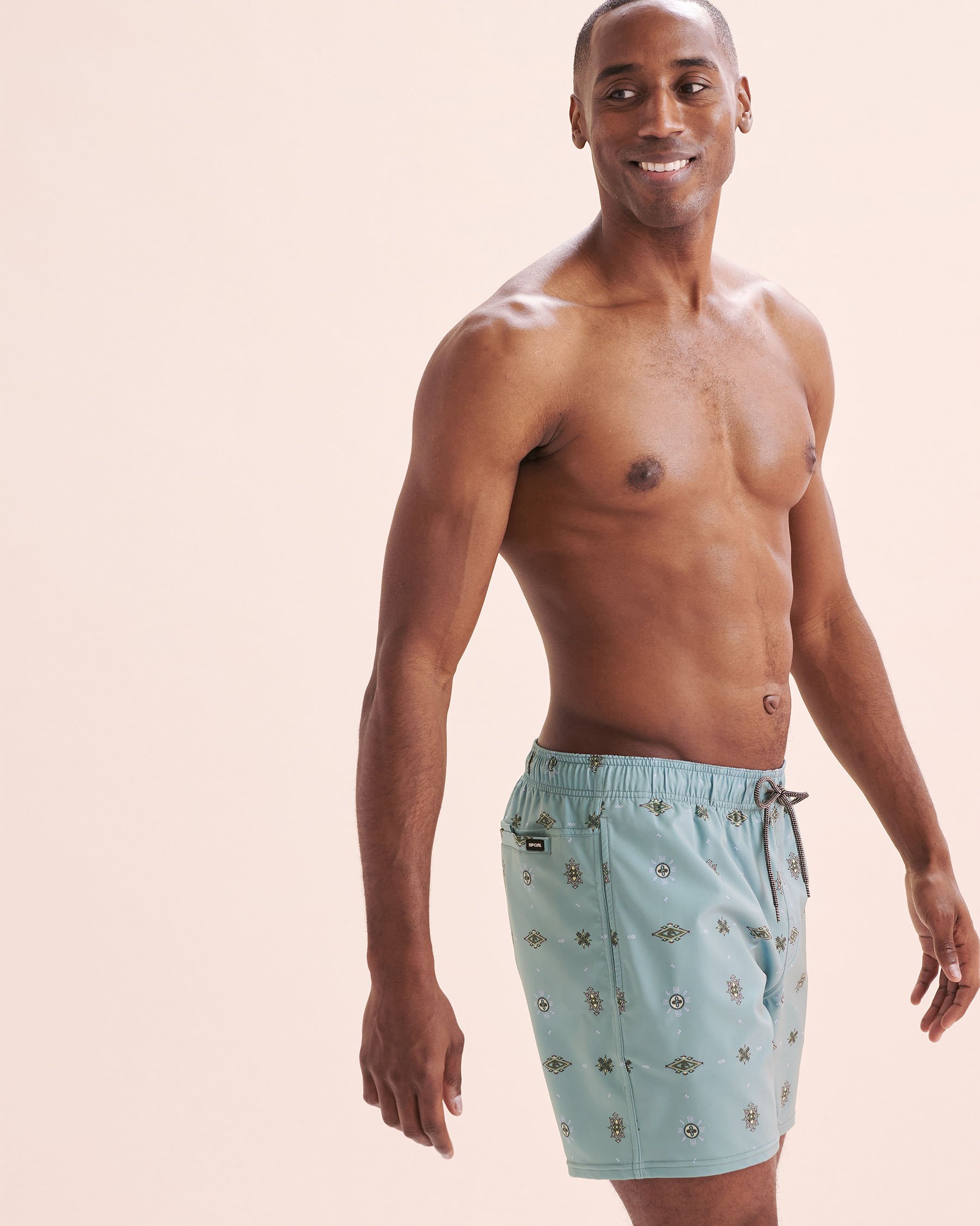 RIP CURL Fun Times Volley Swimsuit Blue Lagoon 09GMBO - View4