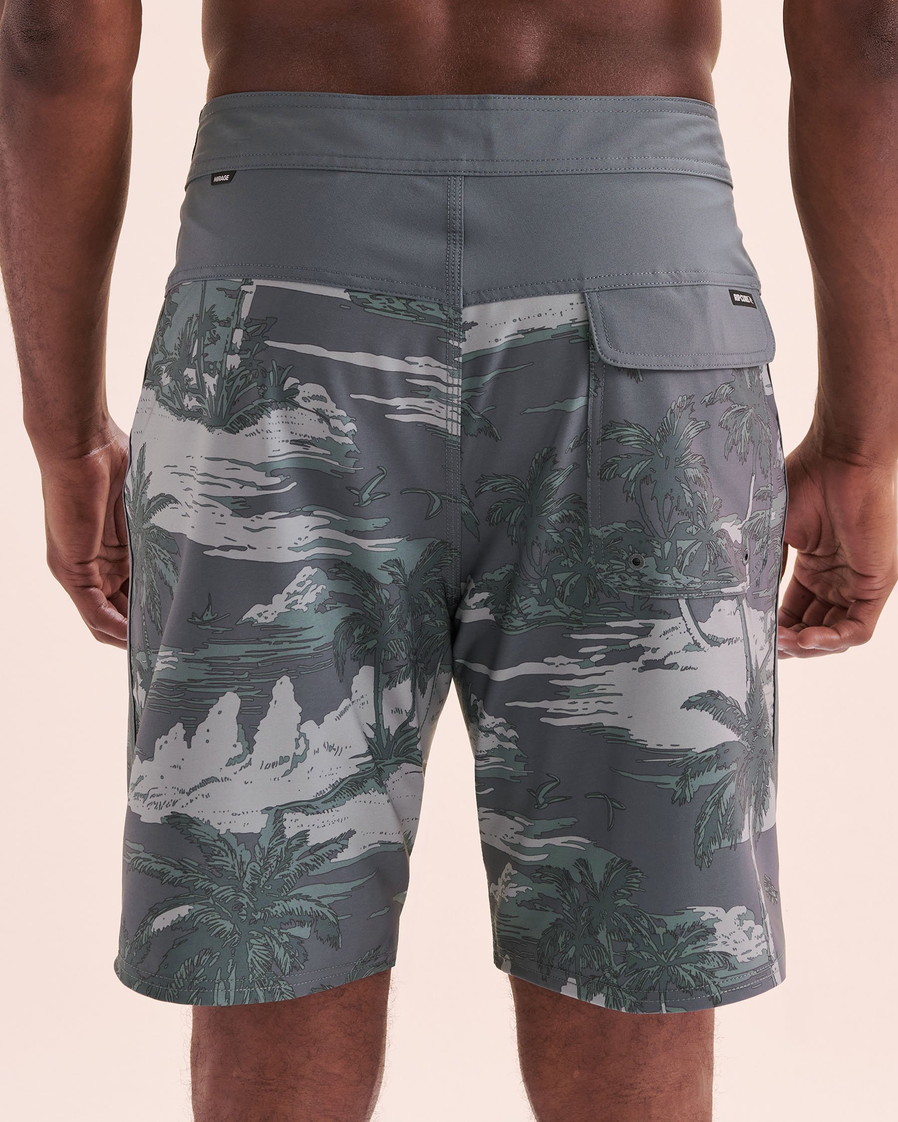 RIP CURL Mirage Barrel Killa Boardshort Swimsuit Mineral Blue 0BGMBO - View3