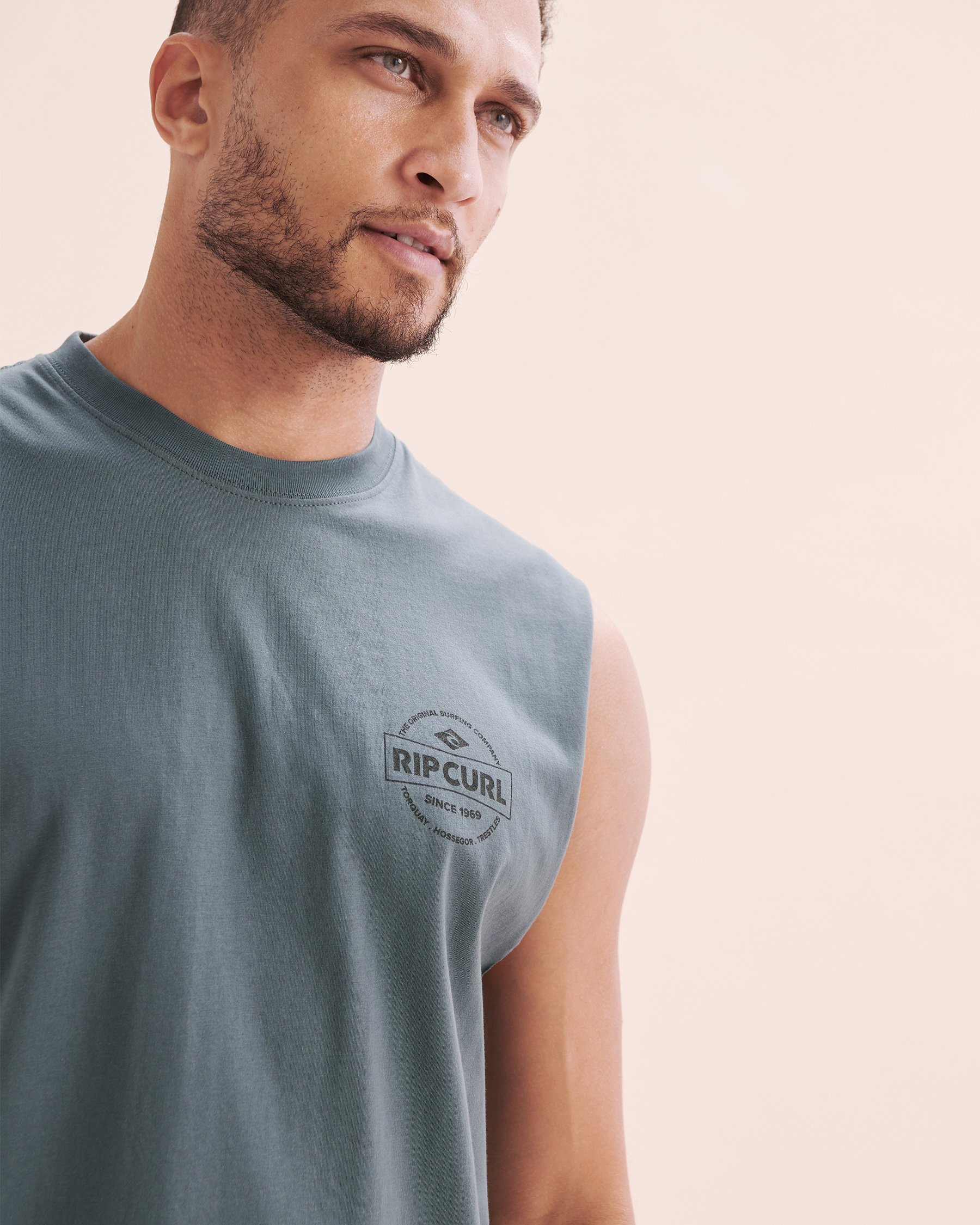 RIP CURL Camisole Stapler Bleu minéral 0JXMTE - View3