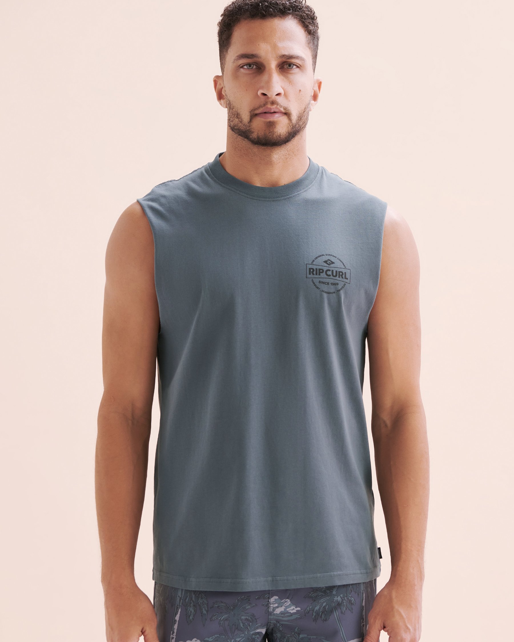 RIP CURL Camisole Stapler Bleu minéral 0JXMTE - View4