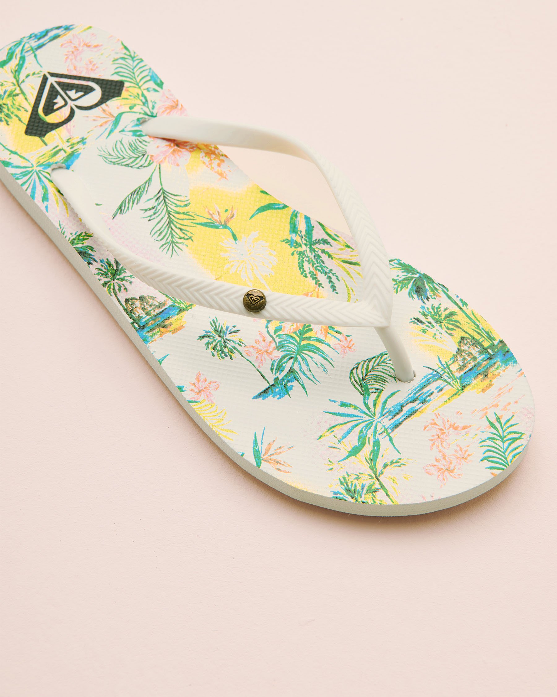 ROXY Sandales Bermuda Print Blanc 13901670 - Voir4