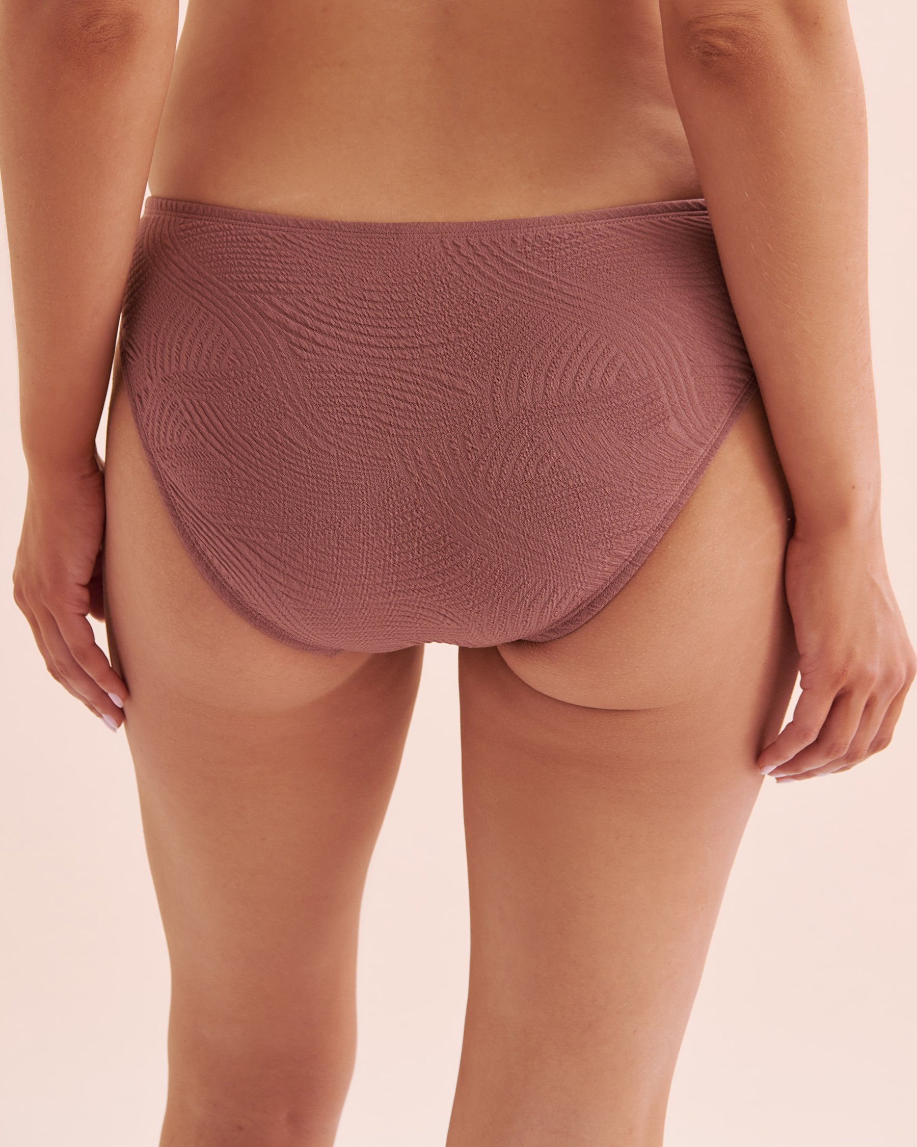 SKYE Bas de bikini Zen Garden Melanie Marron Acajou SK78135 - View2