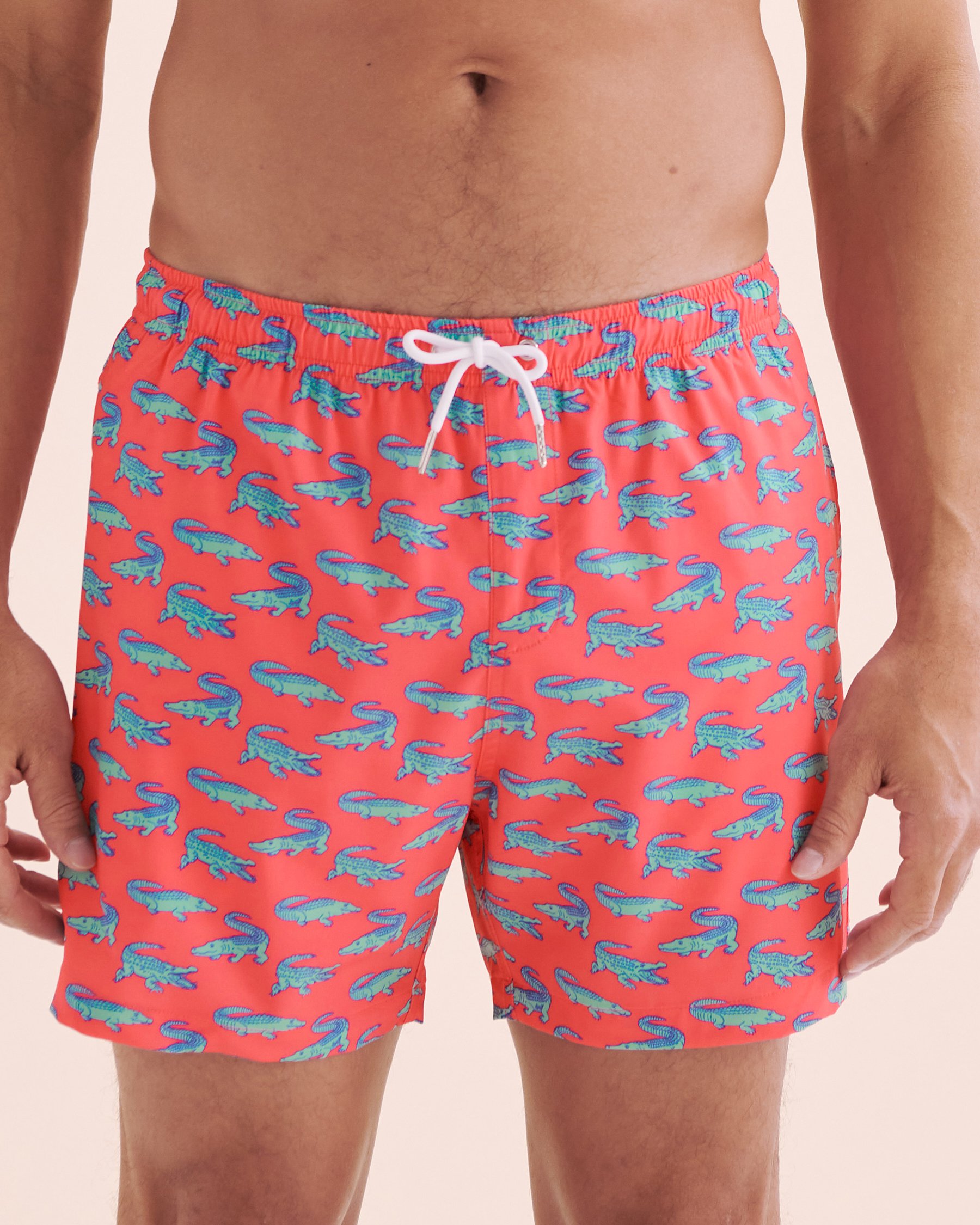 BERMIES Maillot volley crocodile Bleu et rose CROCODILE V3 - Voir9