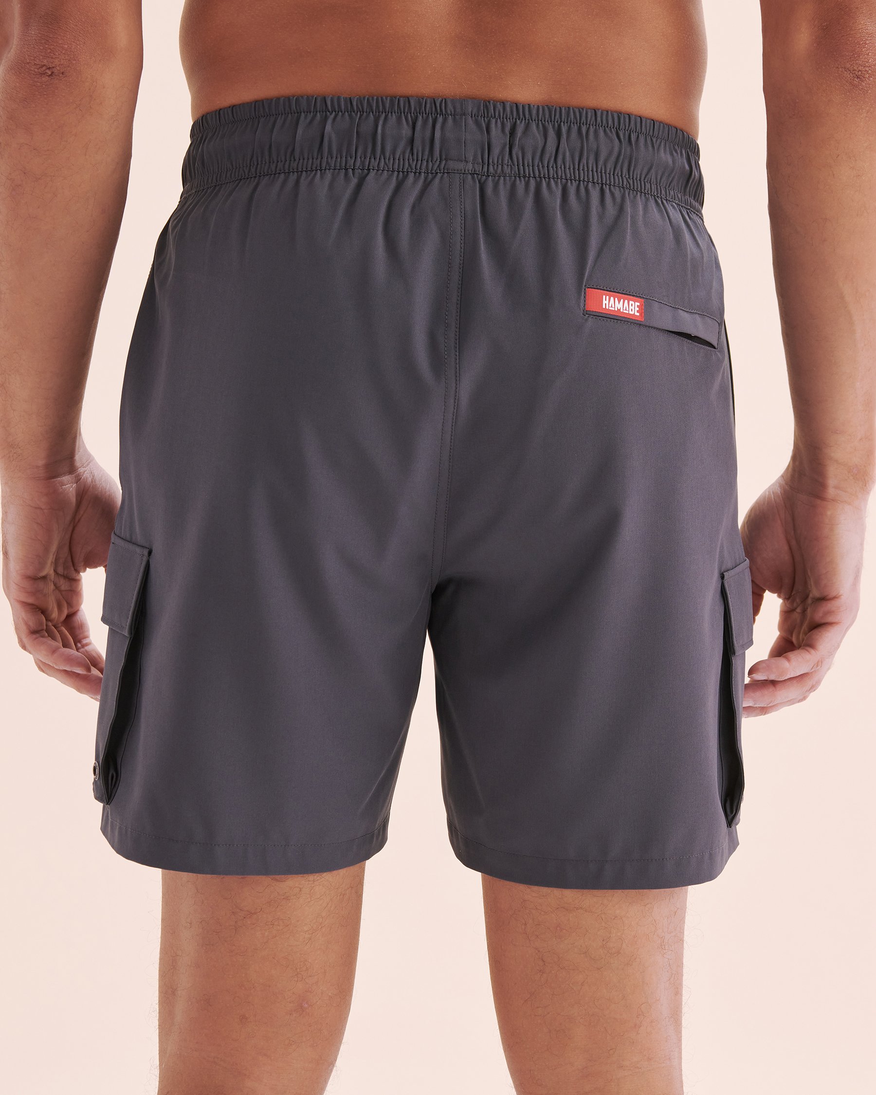 HAMABE Cargo Volley Swimsuit Ombre Blue 03100048 - View2