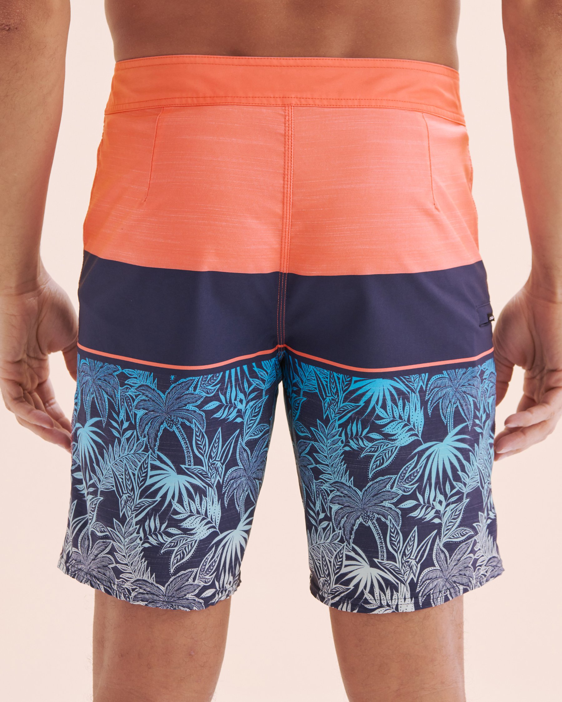 O'NEILL Hyperfreak Heat Block Boardshorts Swimsuit Blue and pink SP5106005C - View5