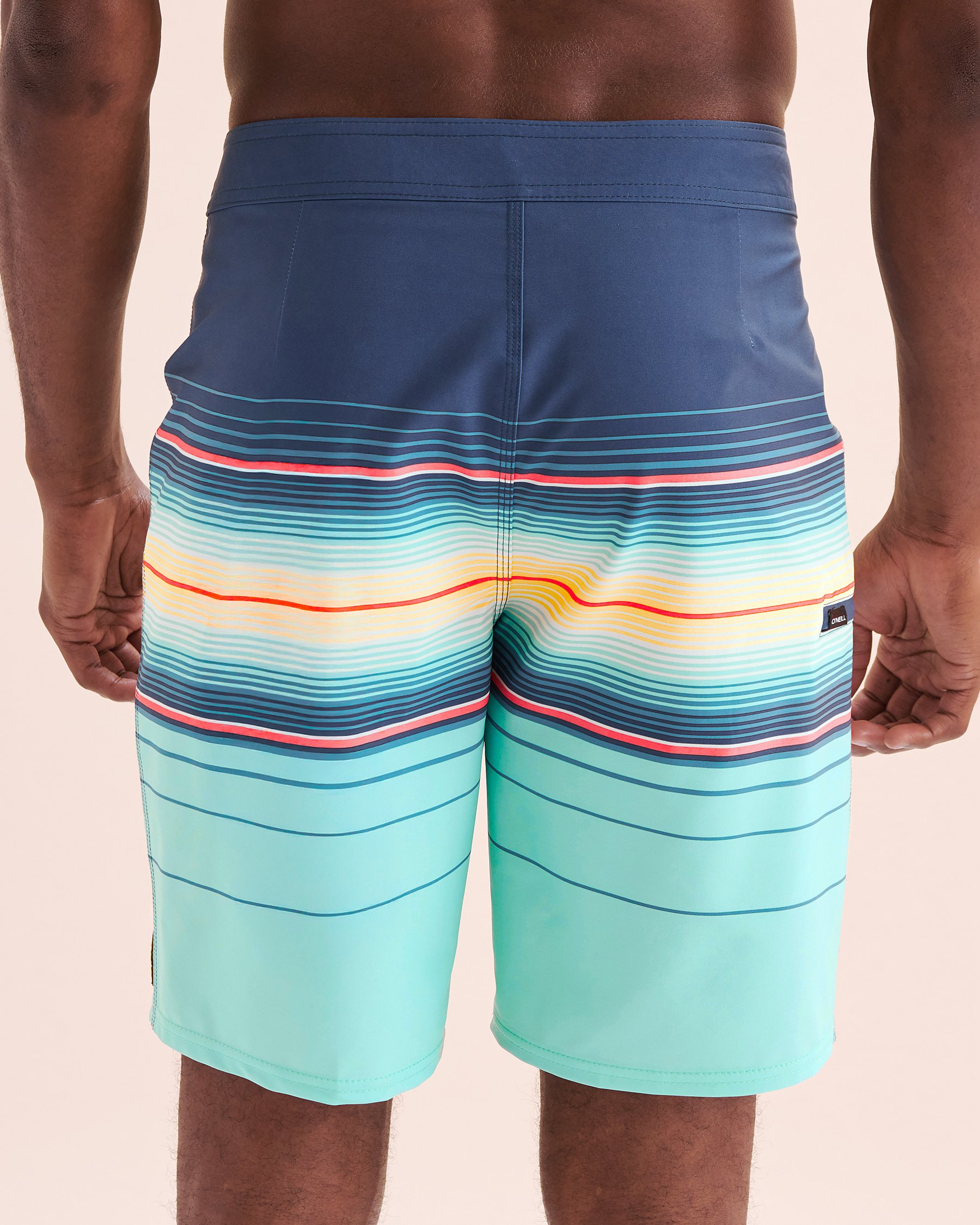 O'NEILL Short à rayures Hyperfreak Bleu indigo SP5106007C - View2
