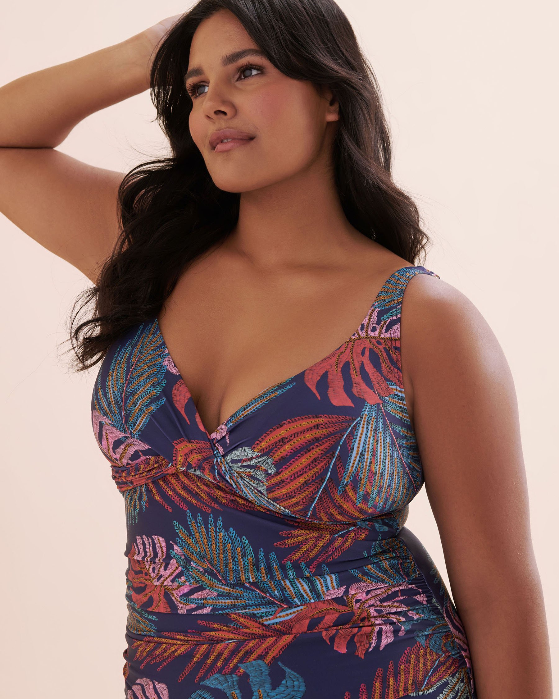 ARTESANDS Maillot de bain une-pièce Nu Ornare Delacroix Bleu marin AT1720NO - Voir11