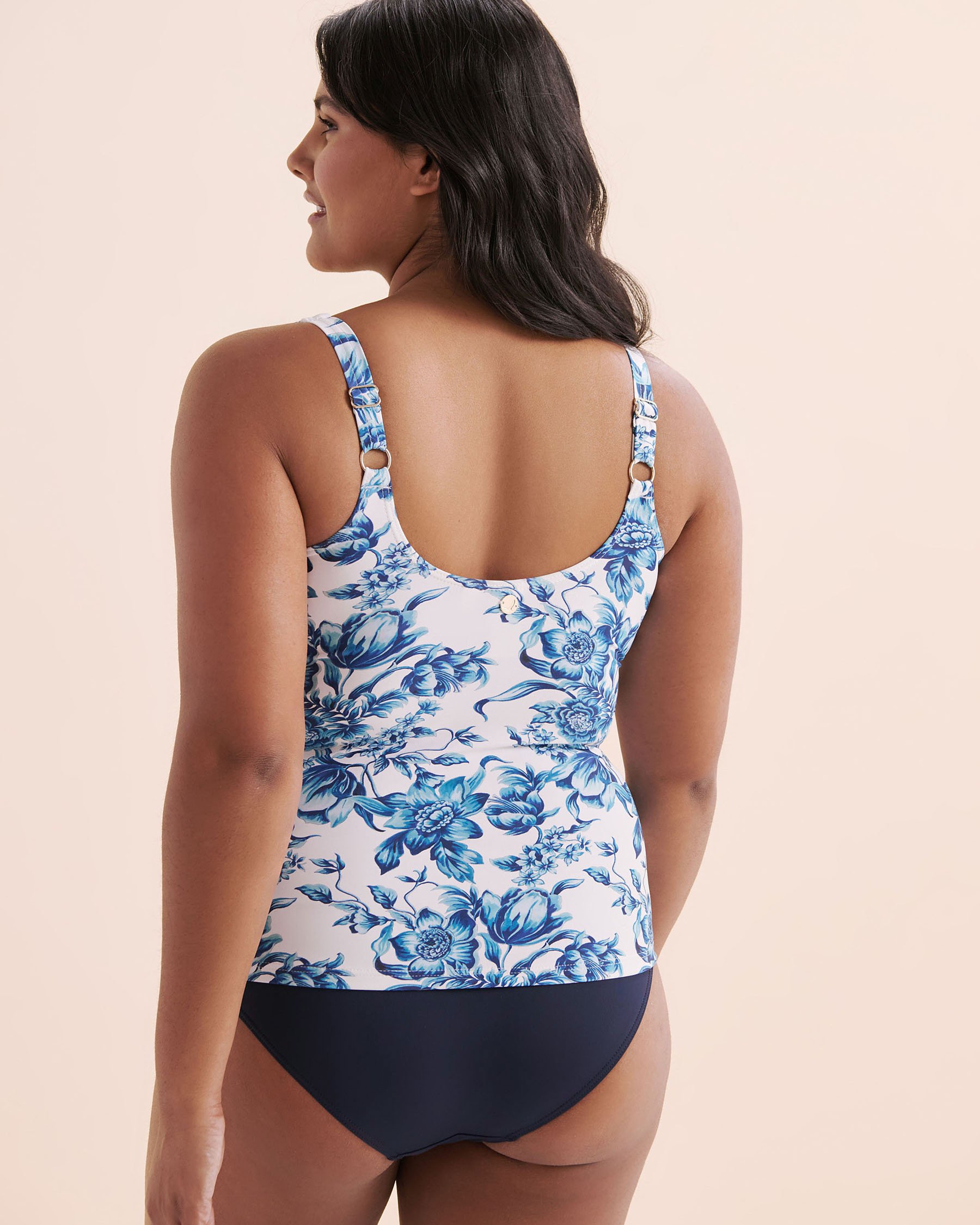 ARTESANDS Bois De Croix Delacroix D-G Cup Tankini Top White AT3721BC - View4