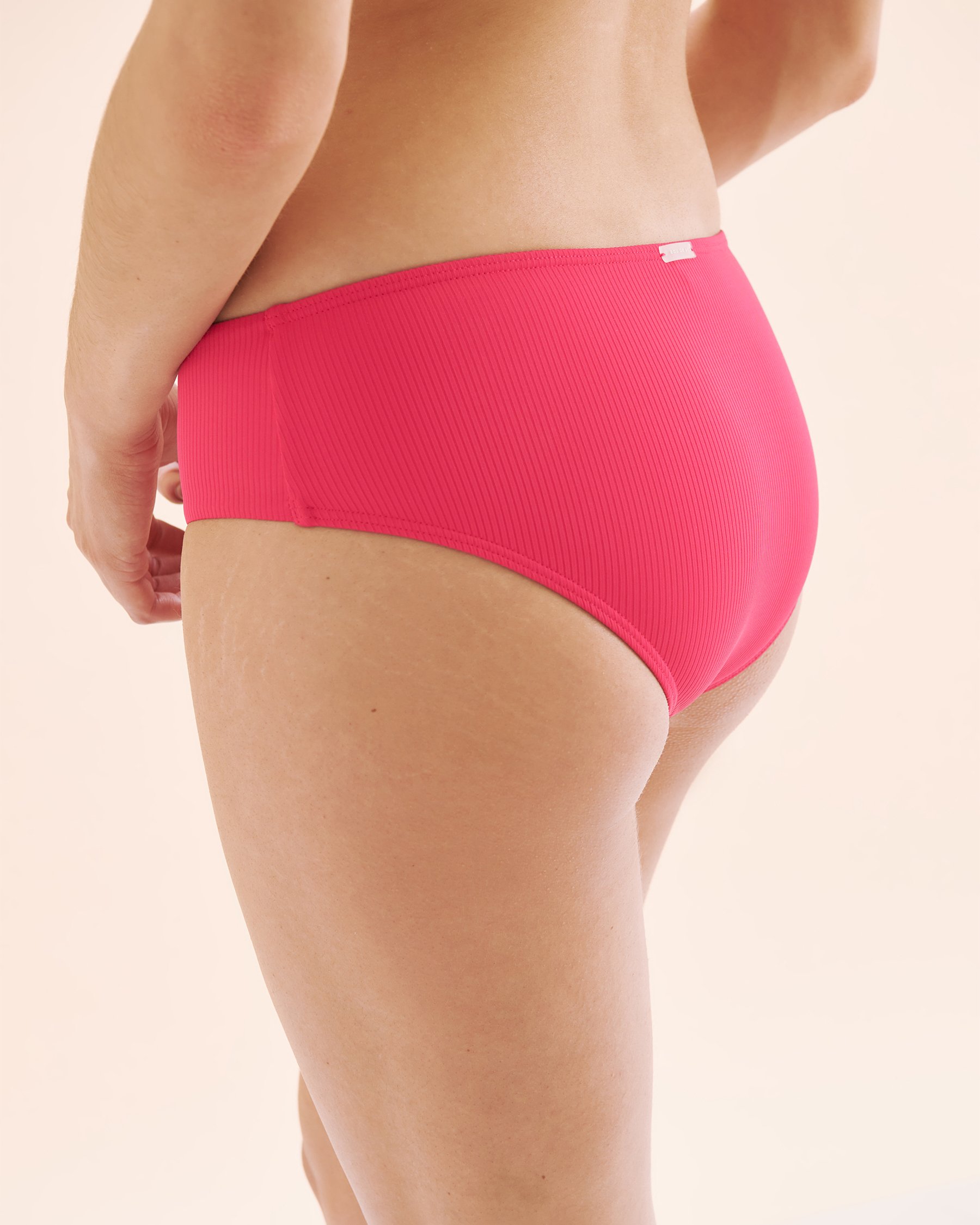 EAU DE SEA Bas de bikini taille basse côtelé Sea Rose brillant 01300458 - Voir3