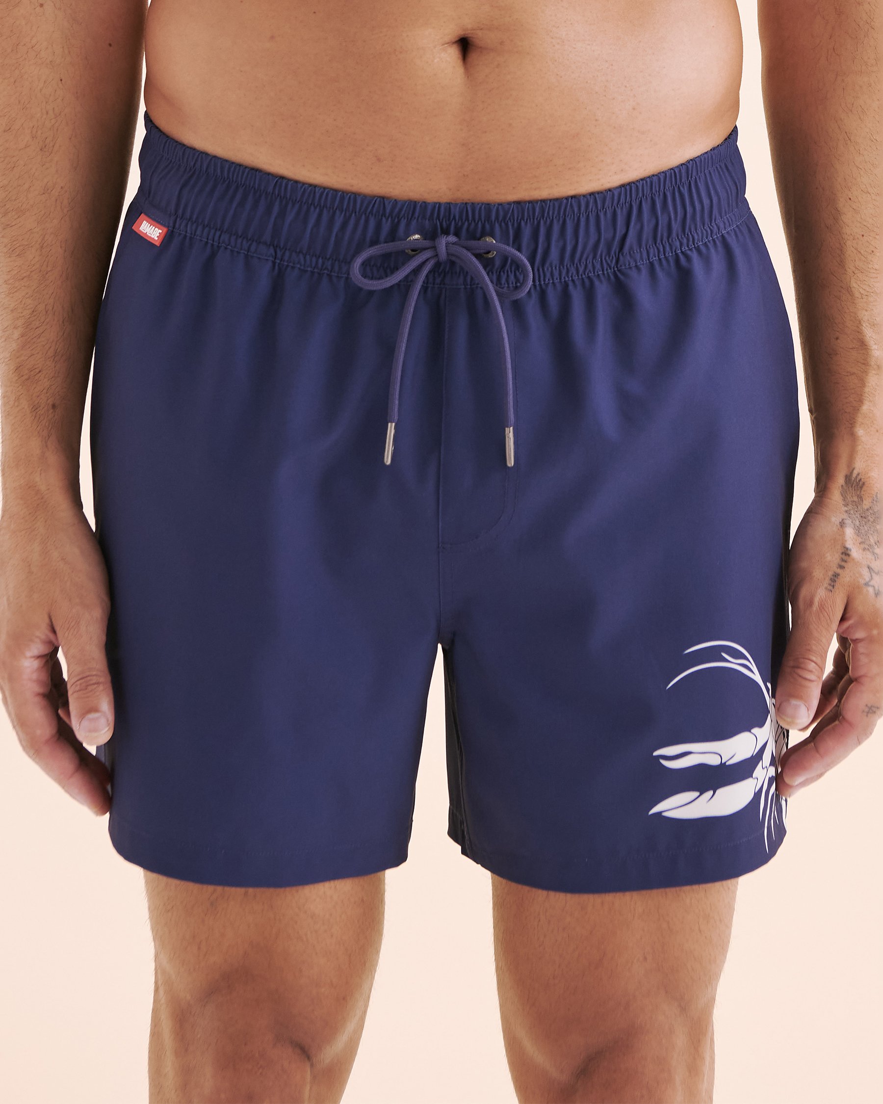 HAMABE Maillot volley avec longue doublure Bleu médiéval 03100049 - View1