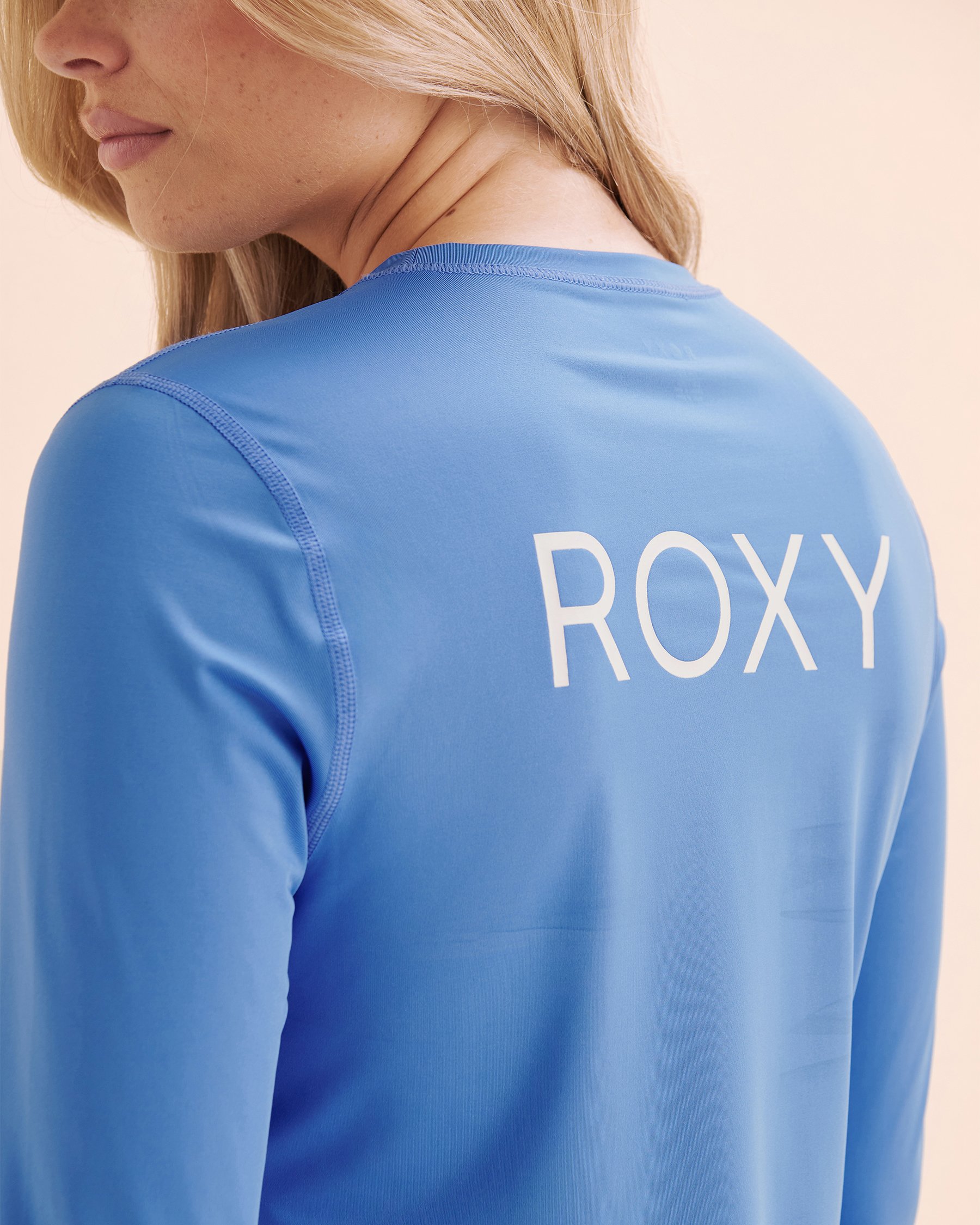 ROXY New Enjoy Waves Long Sleeve Rashguard Sail Blue ERJWR03698 - View3