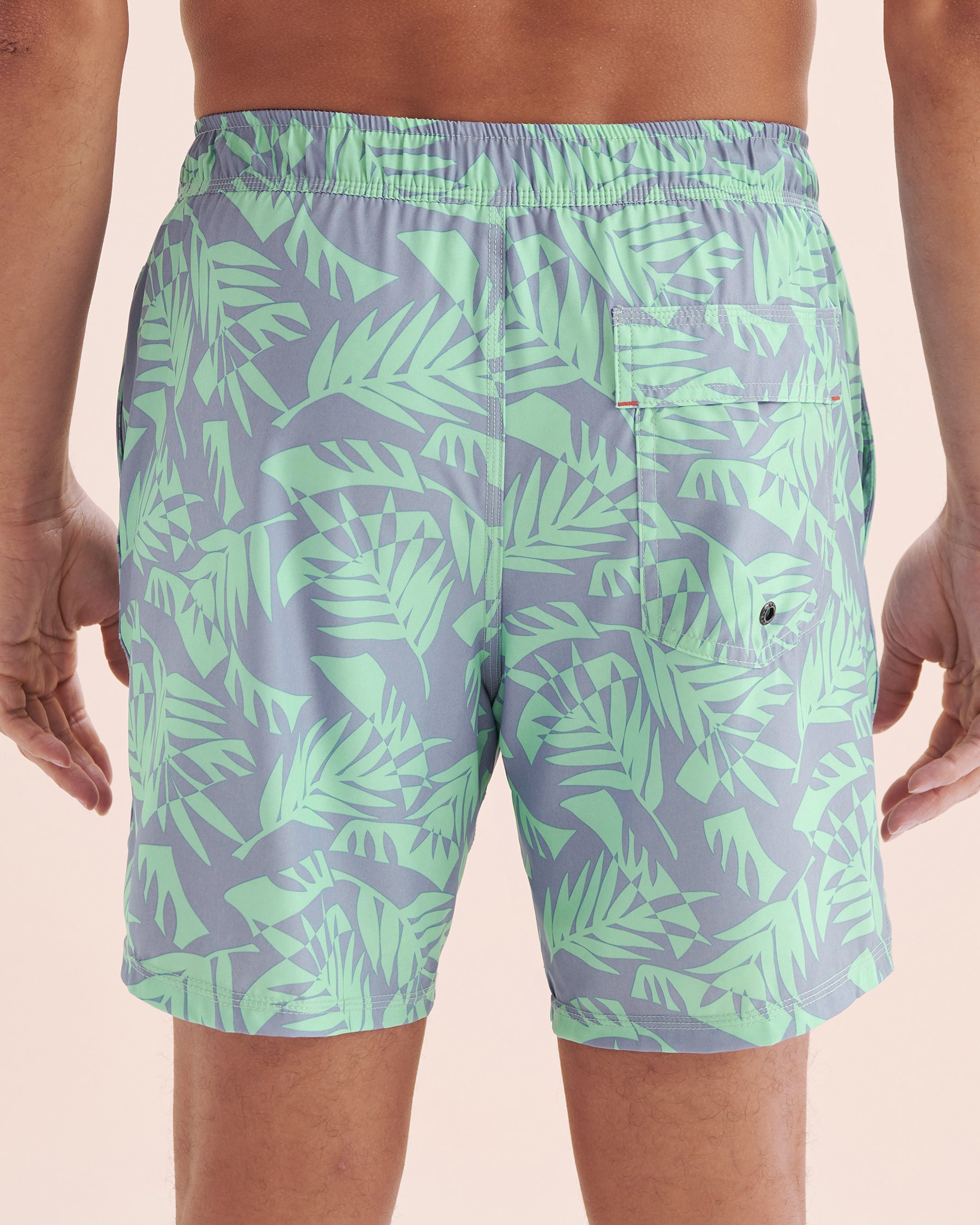 SAXX Oh Buoy 2 in 1 Volley Swimsuit Blue SXSW04L - View2