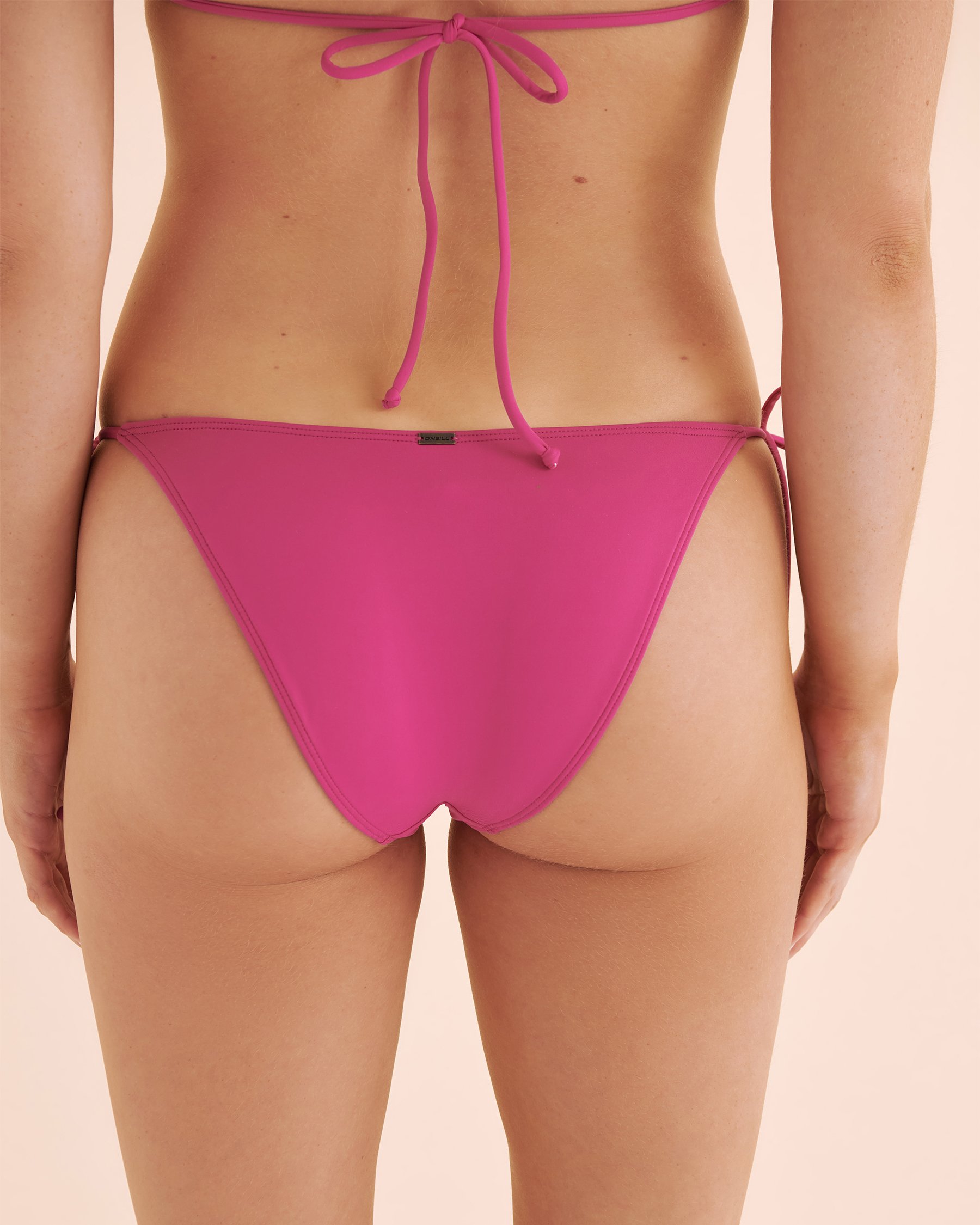 O'NEILL Saltwater Solids Maracas Bikini Bottom Fuchsia Pink SP5474002B - View2