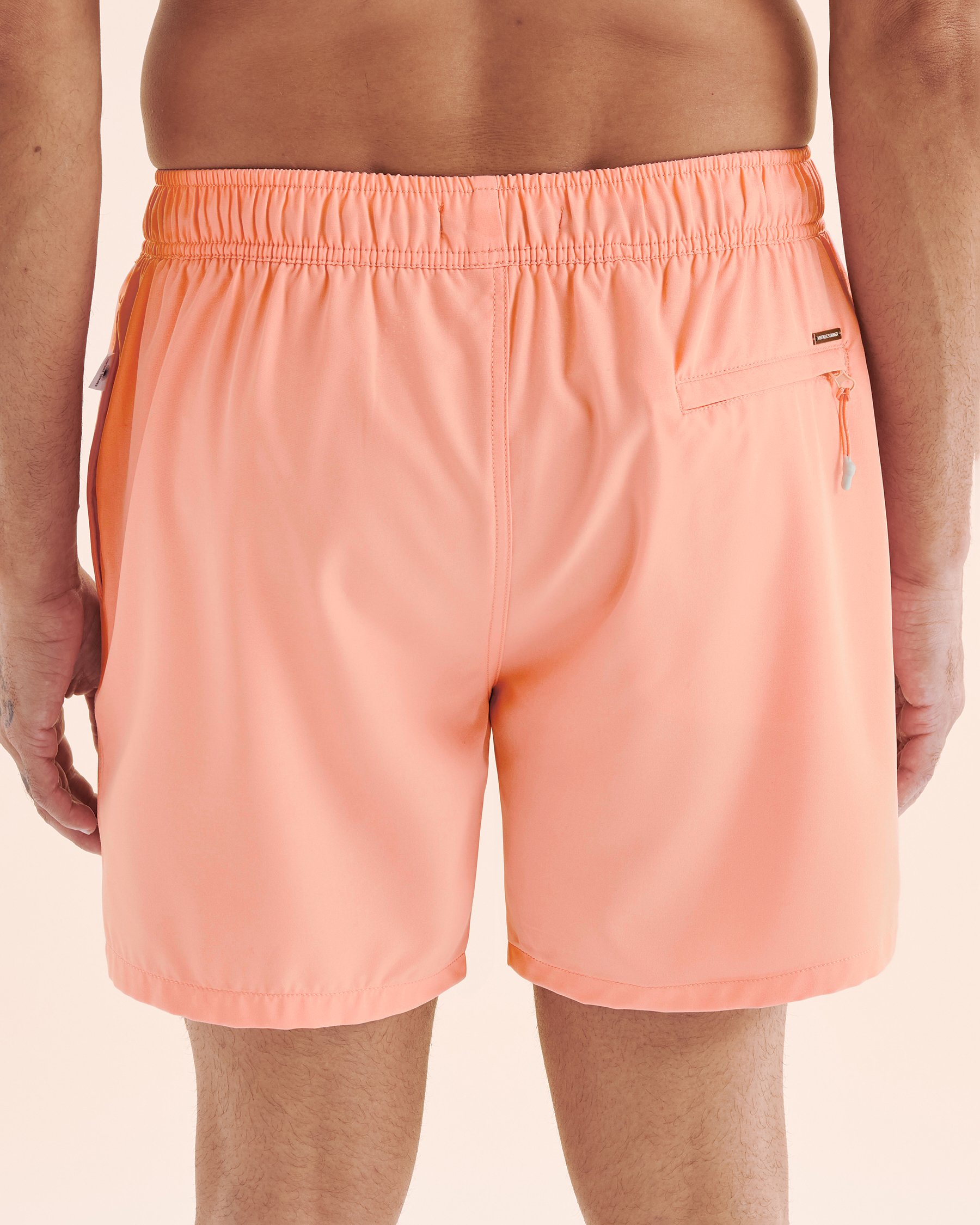 VINTAGE SUMMER Perfo Lined Volley Swimsuit Coral Pink V70840 - View6