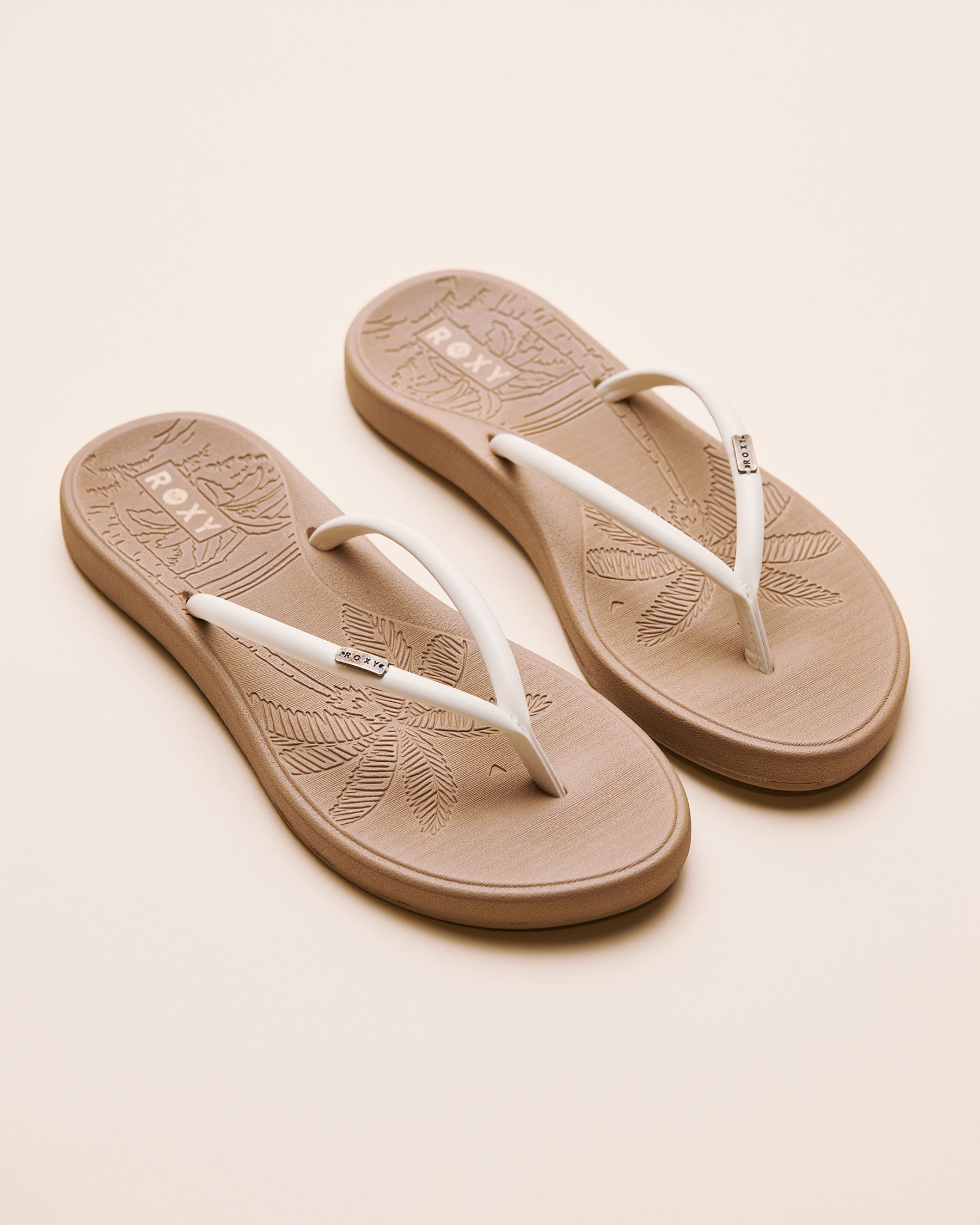 ROXY Tongs Riverside Beige crème 13988158 - View1