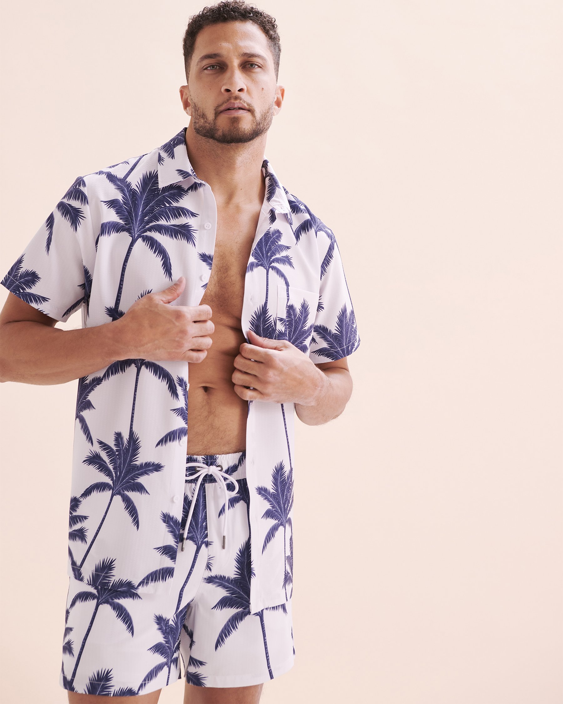 HAMABE Short sleeve shirt Brillant white 04100033 - View4