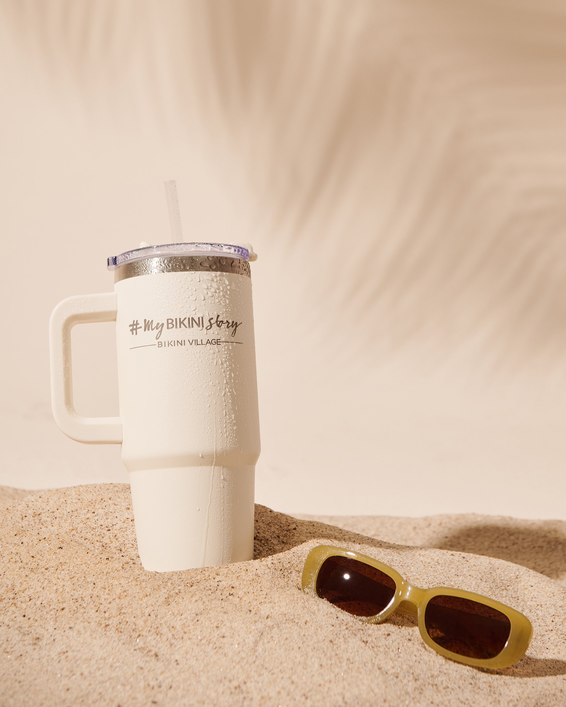 MY BIKINI STORY Stainless Steel Tumbler White  Cream 09200012 - View5