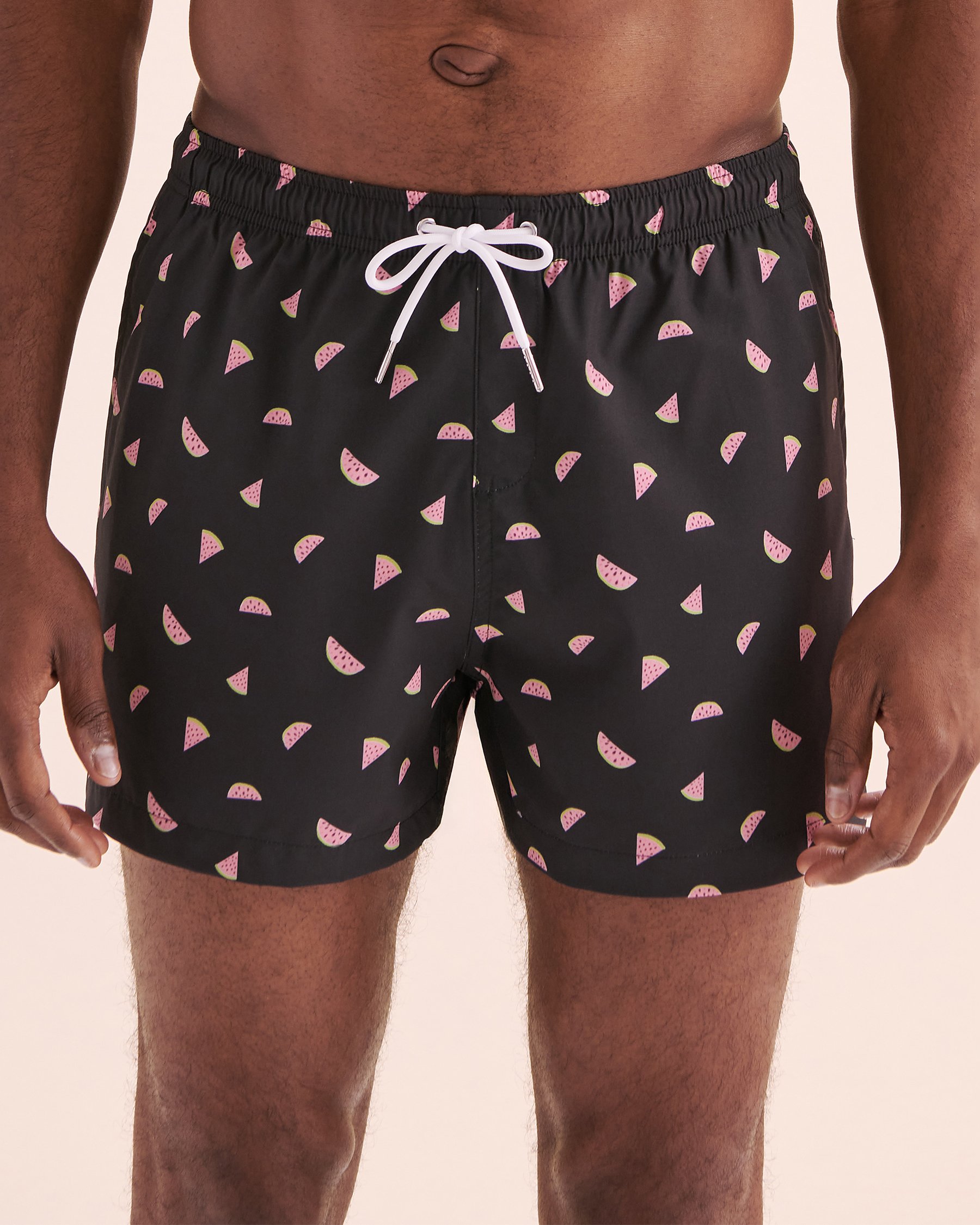 BERMIES Maillot volley classique avec doublure de compression Watermelon Noir WATERMELON 3 - View2