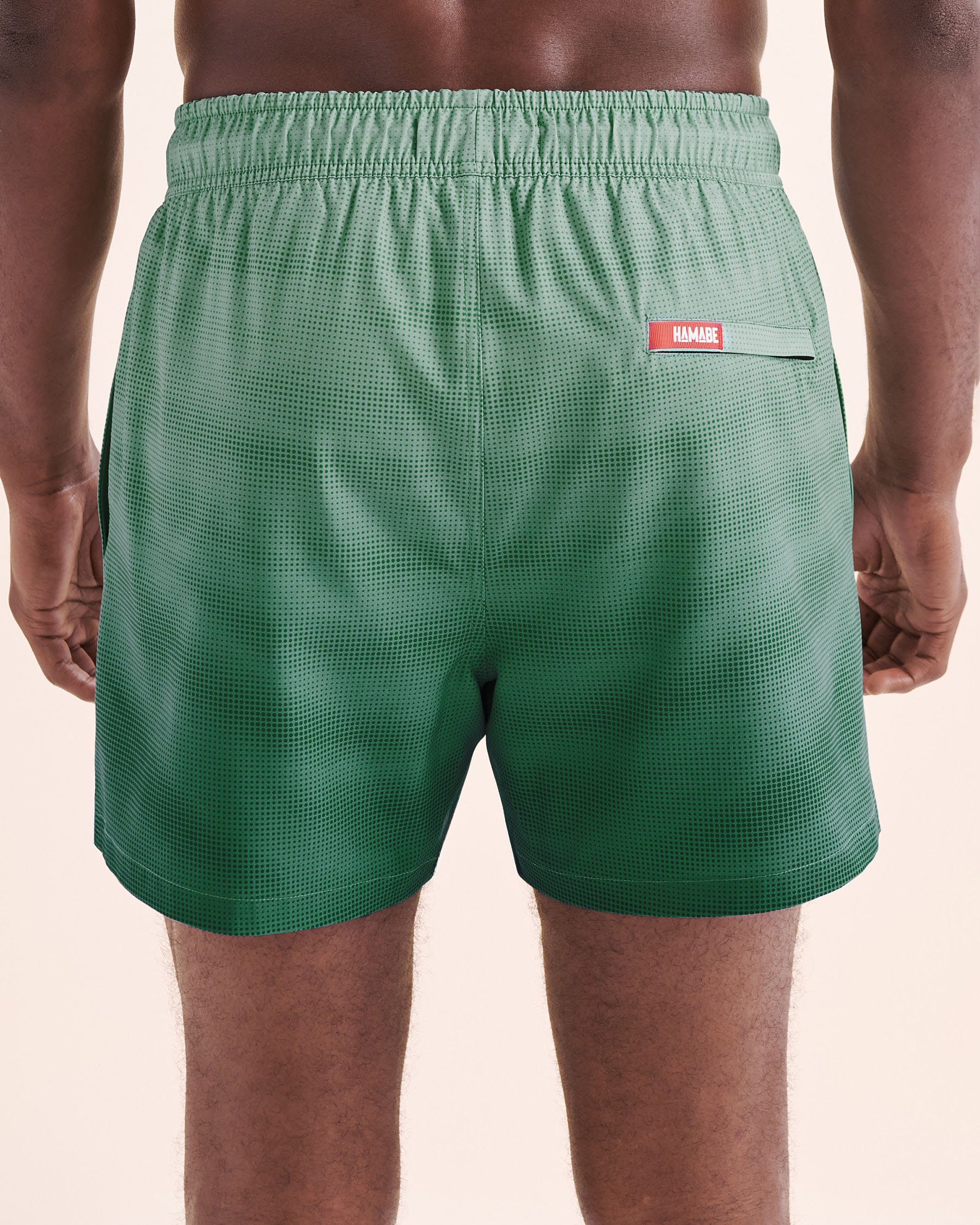 HAMABE Comfort Liner Volley Swimsuit Green 03100068 - View2