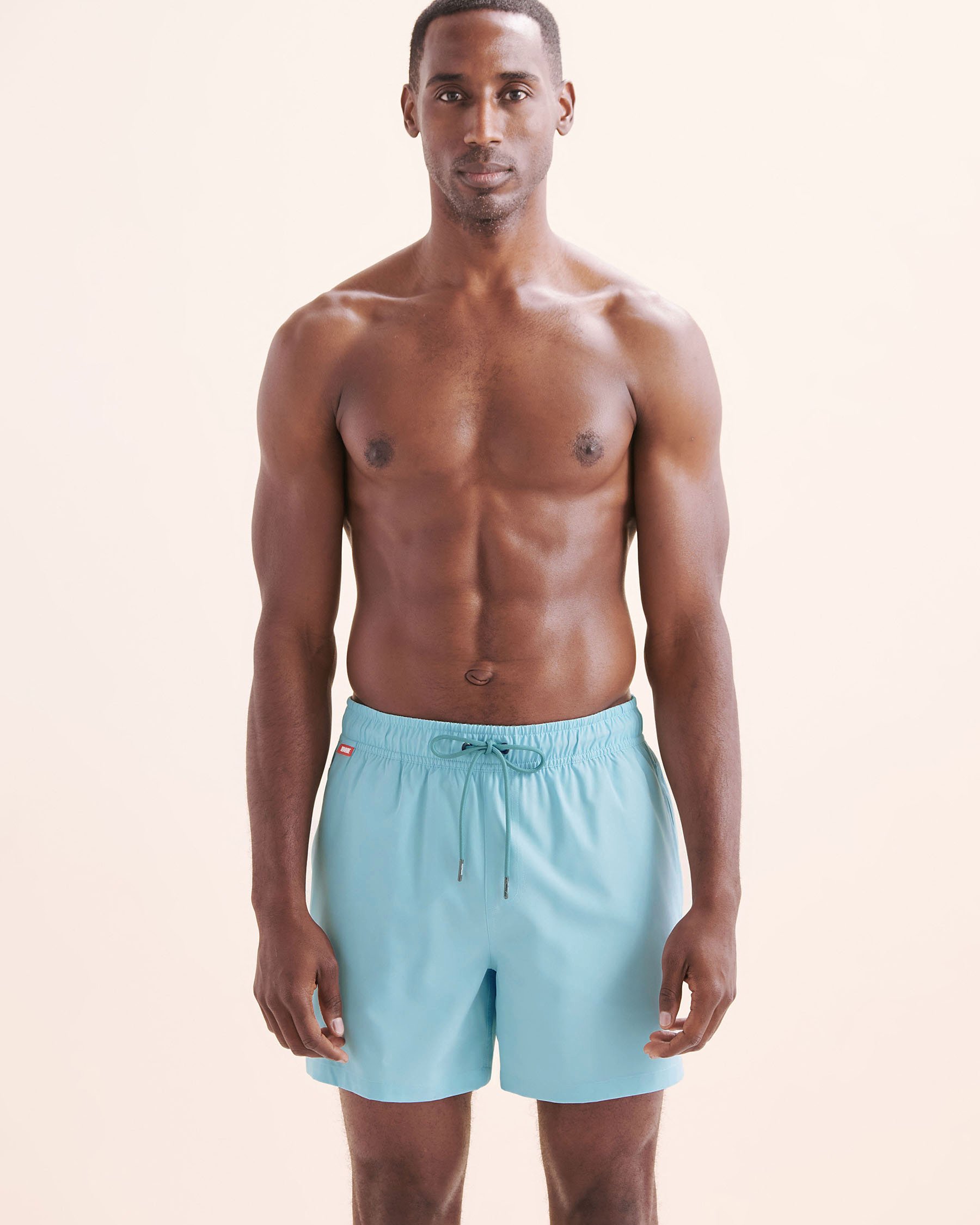HAMABE Maillot volley avec doublure de compression Bleu aquatique 03100069 - Voir6
