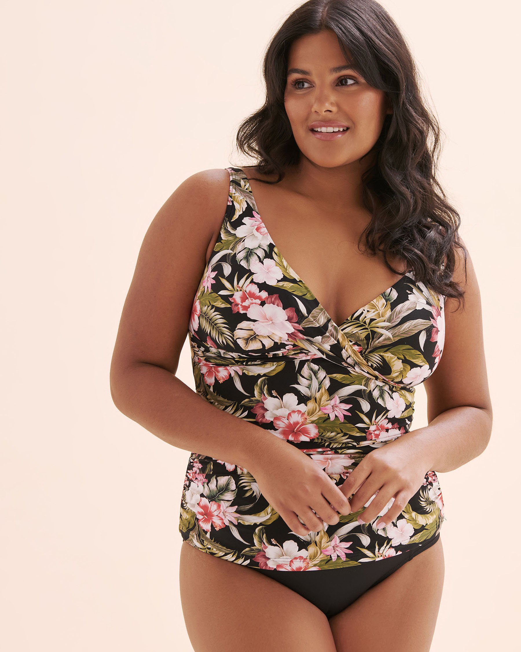 ARTESANDS Bas de bikini taille haute Hues Botticelli Noir AT4705P - Voir8