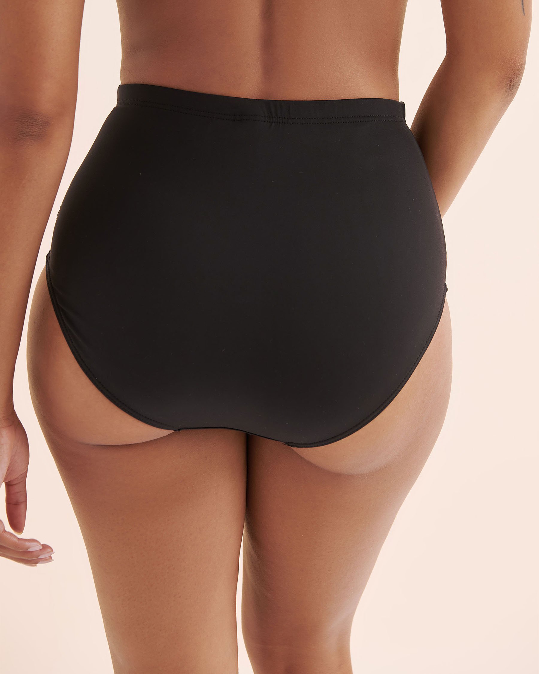 ARTESANDS Bas de bikini taille haute Hues Botticelli Noir AT4705P - Voir9