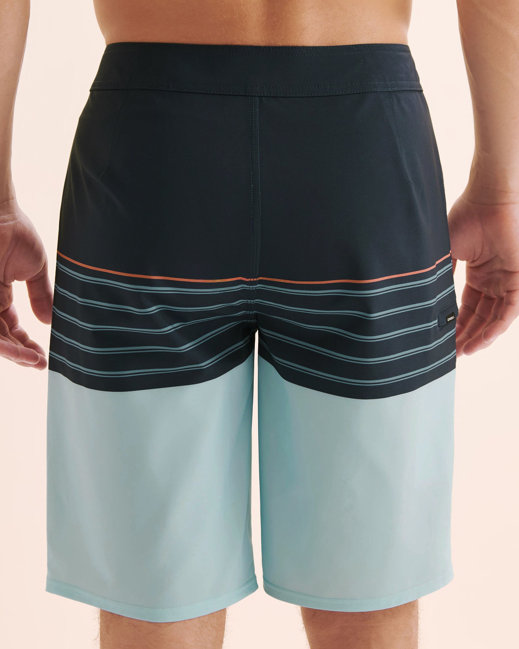 O'NEILL Hyperfreak Heat Stripe 21'' Boardshort Swimsuit Blue and orange SP5106007 - View5