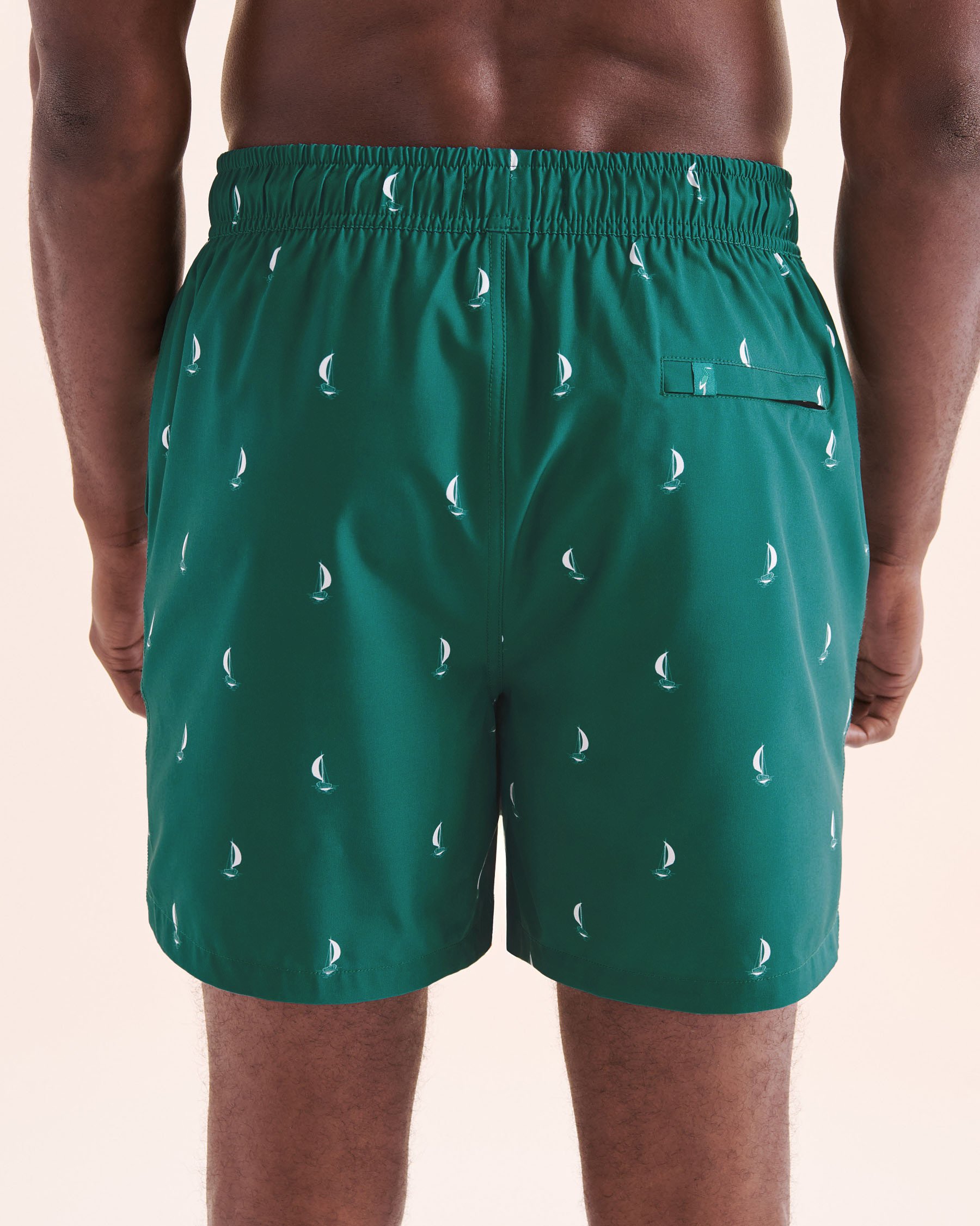 SHORELINE SEVEN Maillot volley avec doublure de compression Vert et blanc 03100067 - Voir6
