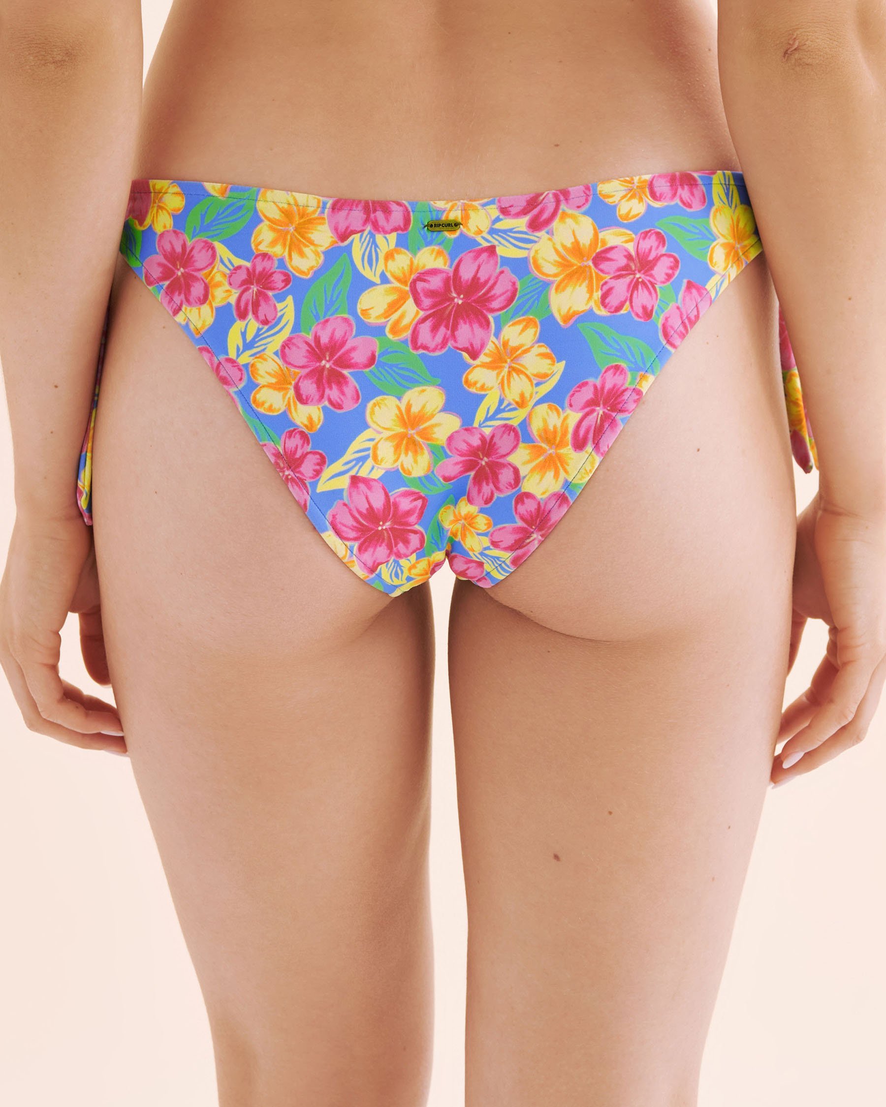 RIP CURL Bas de bikini cheeky Malibu Cove Revo Bleu 0X5WSW - Voir3