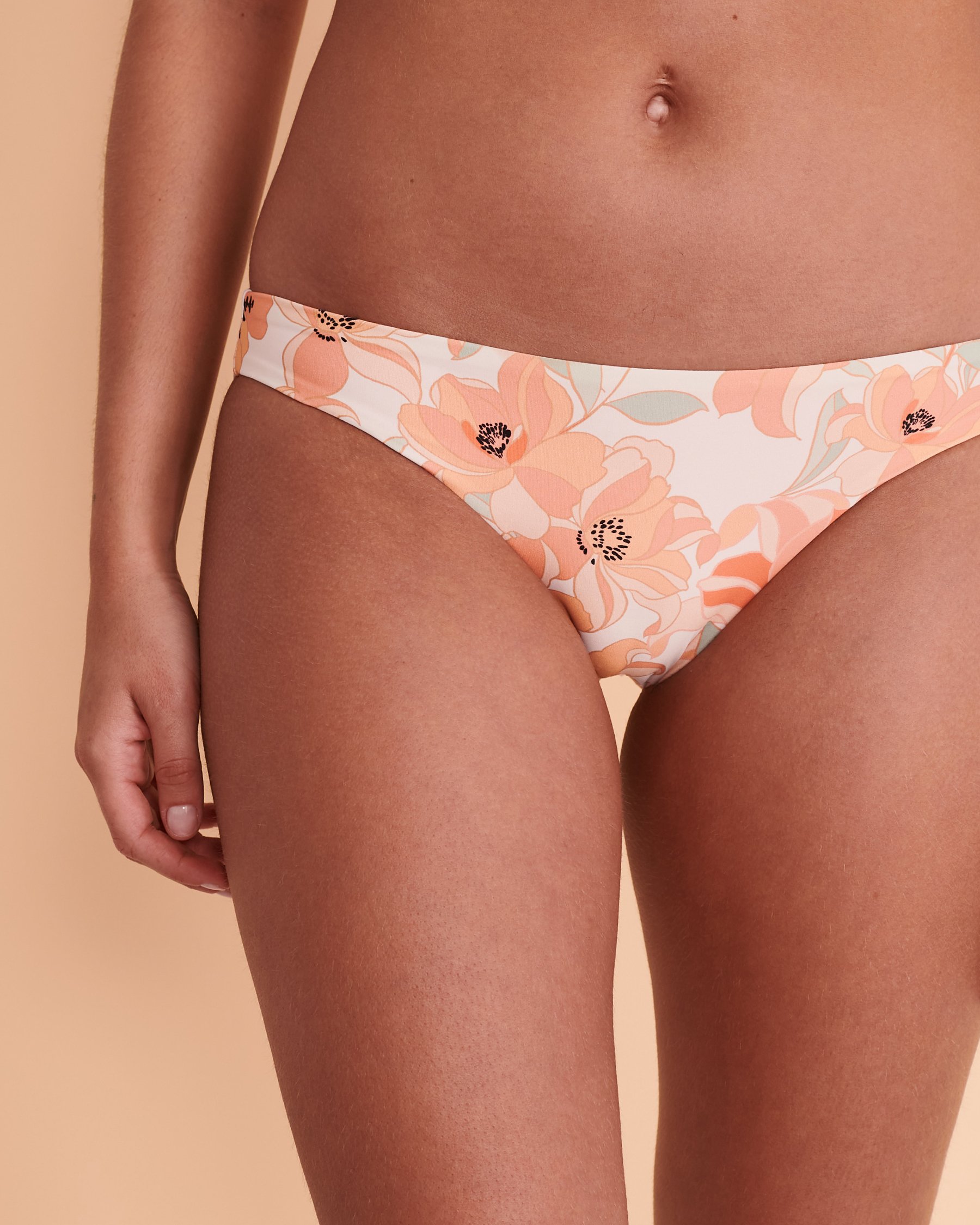 RIP CURL Bas de bikini PAPAYA PUNCH Floral GSIVI7 - View1