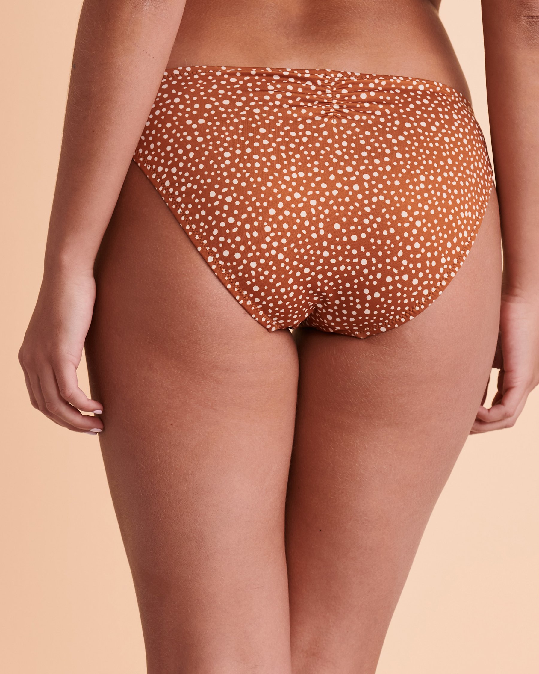 SANCTUARY Bas de bikini plissé NOCTURNAL DOTS Pois miniatures SANS22503H - Voir3