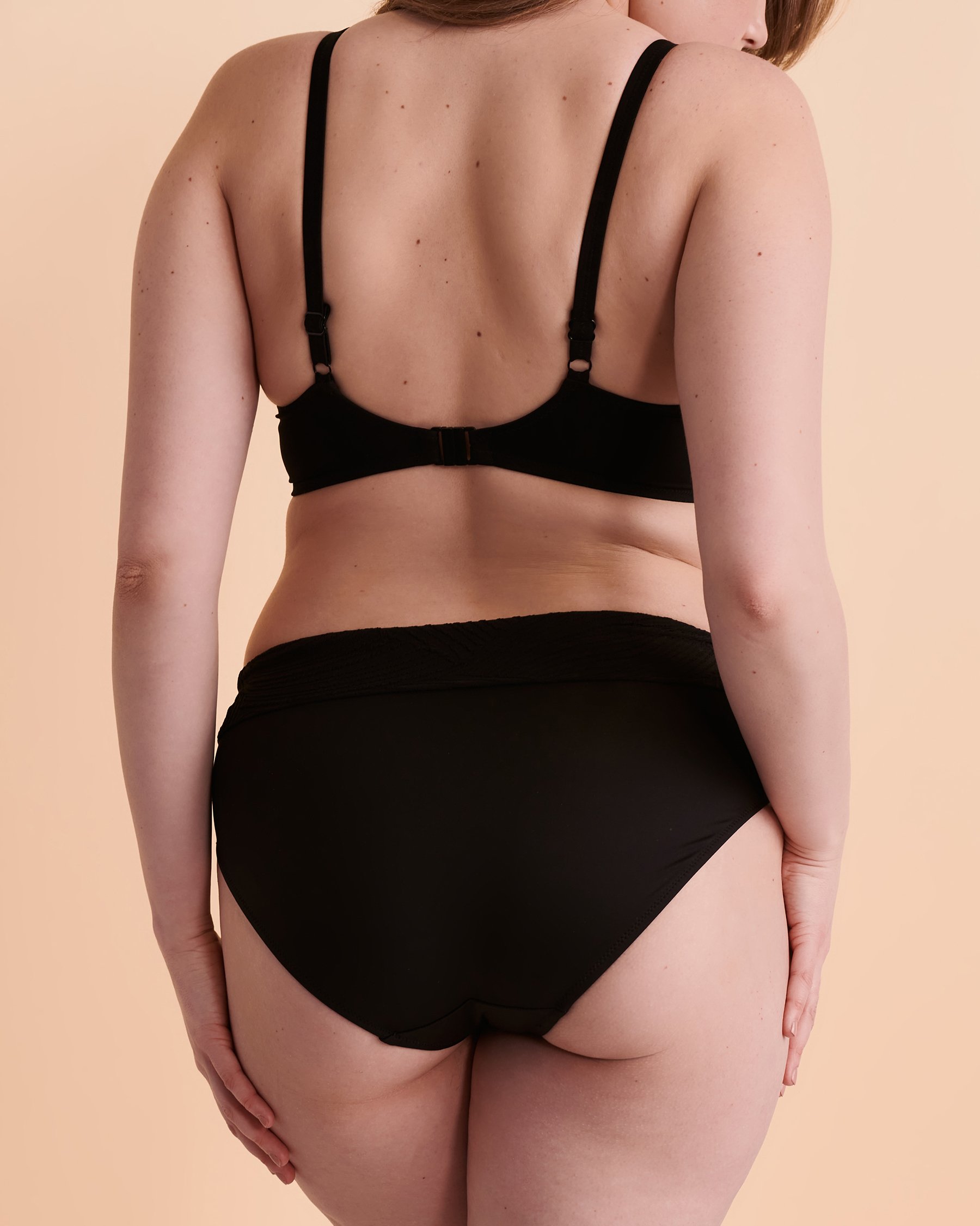 FANTASIE Bas de bikini taille haute OTTAWA Noir FS6497 - Voir3