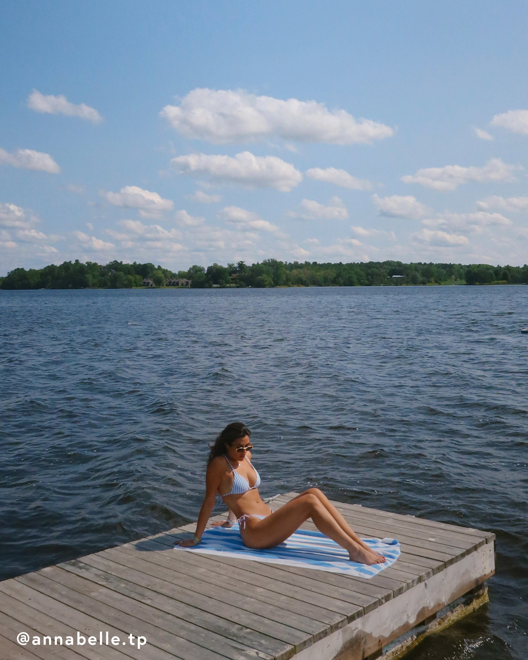 Annabelle in the Roxy Pacific Coast bikini