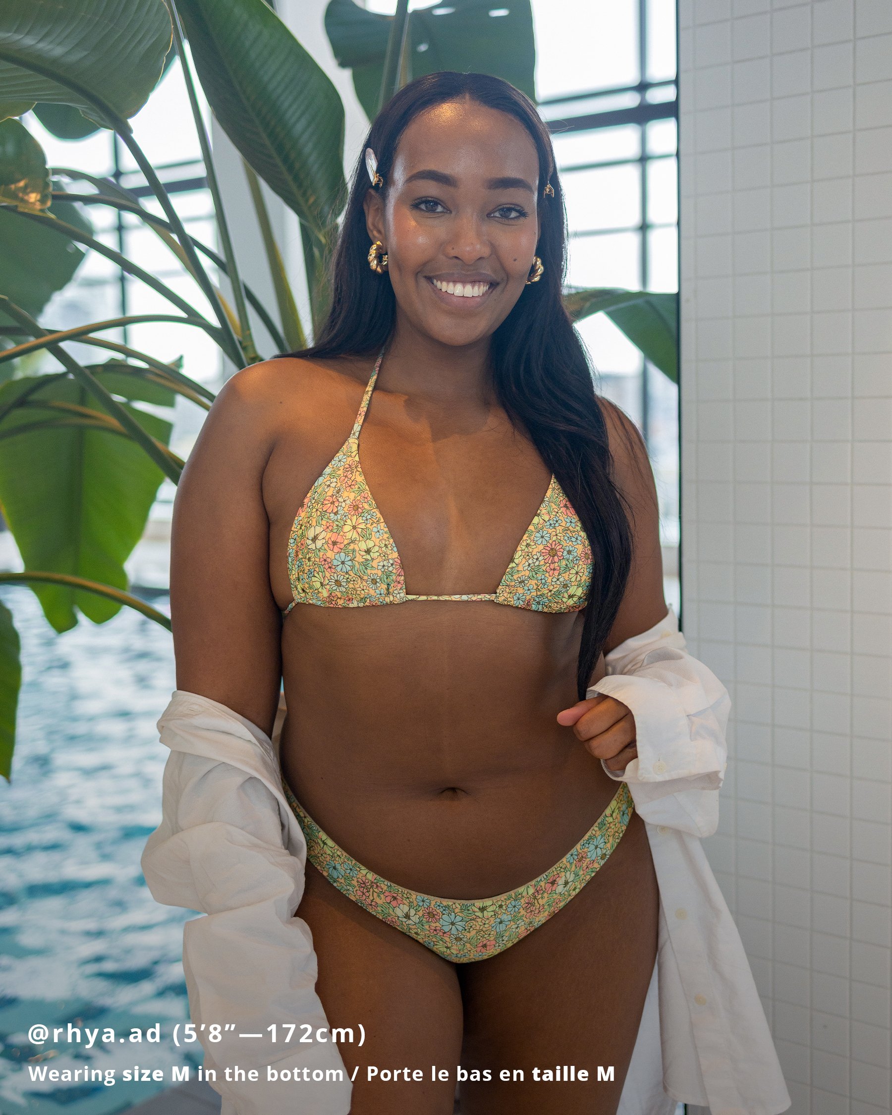 RIP CURL Bas de bikini cheeky Sea of Dreams Fleurs 0HOWSW - View2