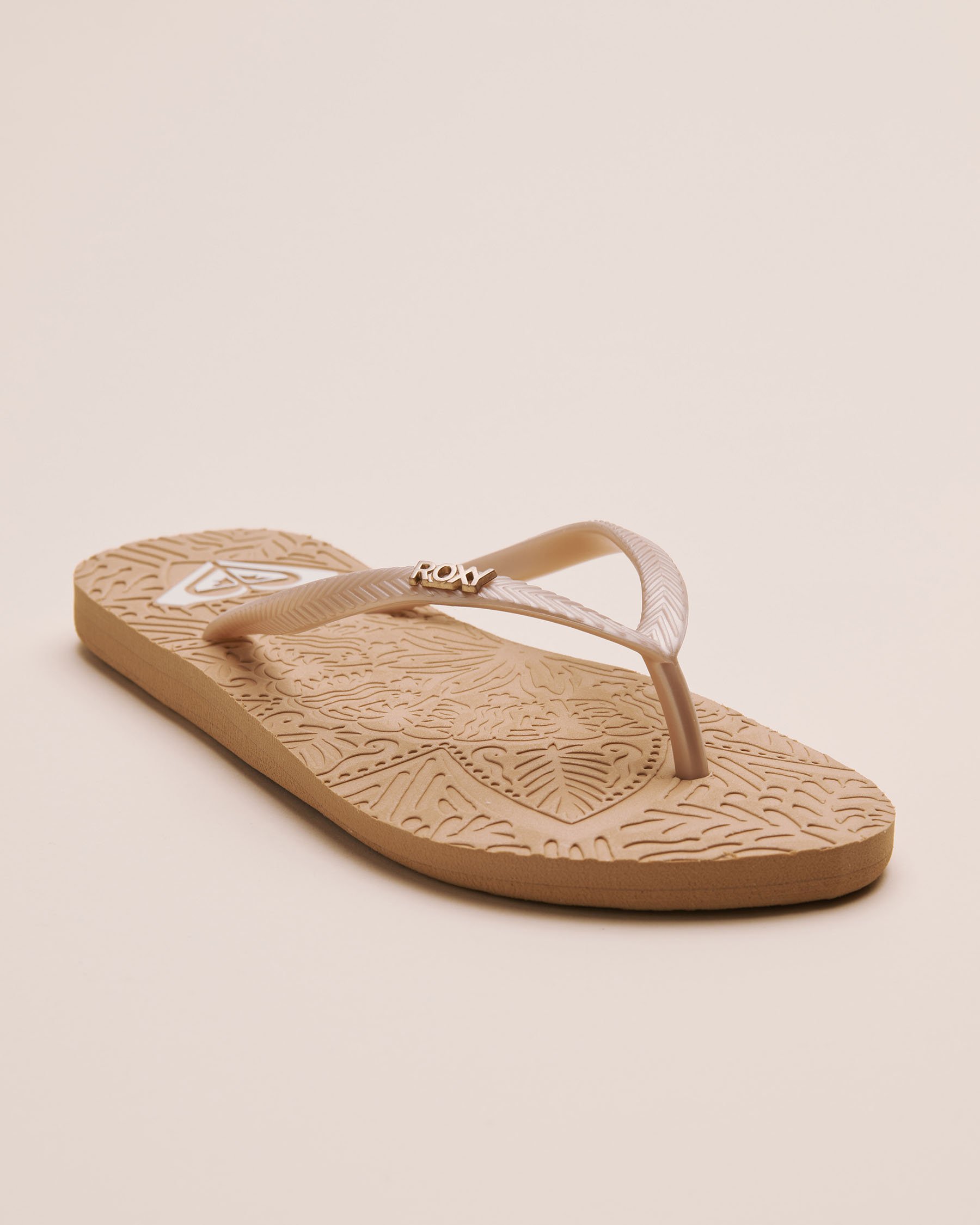 ROXY Fliflop Antilles II Beige champagne 13901646 - Voir4