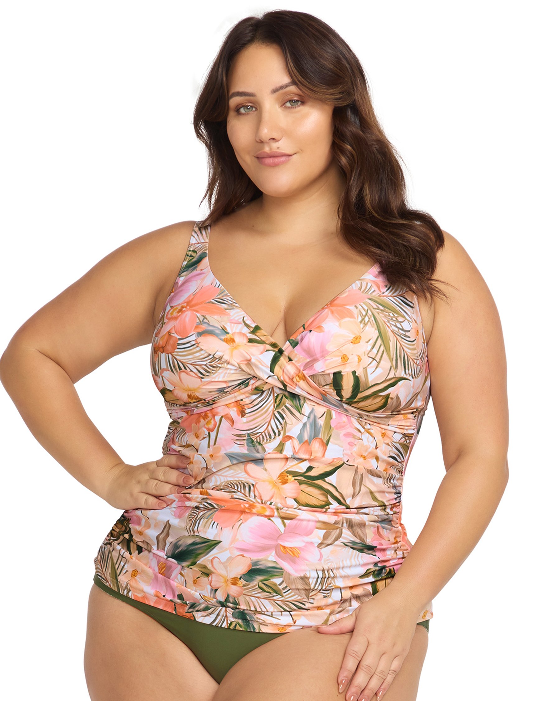 ARTESANDS Ti'tania Delacroix D-G Cup Tankini Top Nature AT3721TI - View1