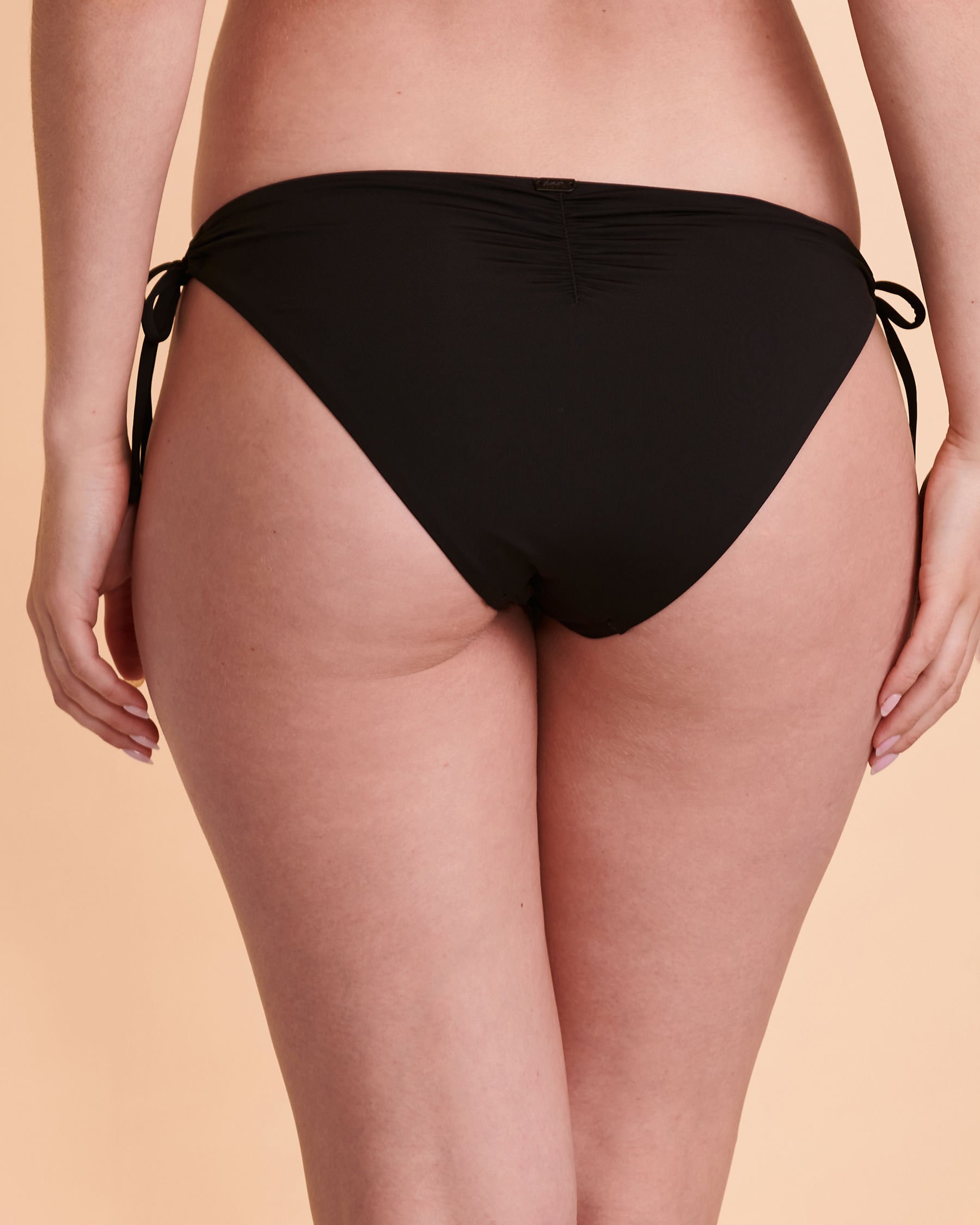 TROPIK Side Tie Bikini Bottom Black 01300059 - View2