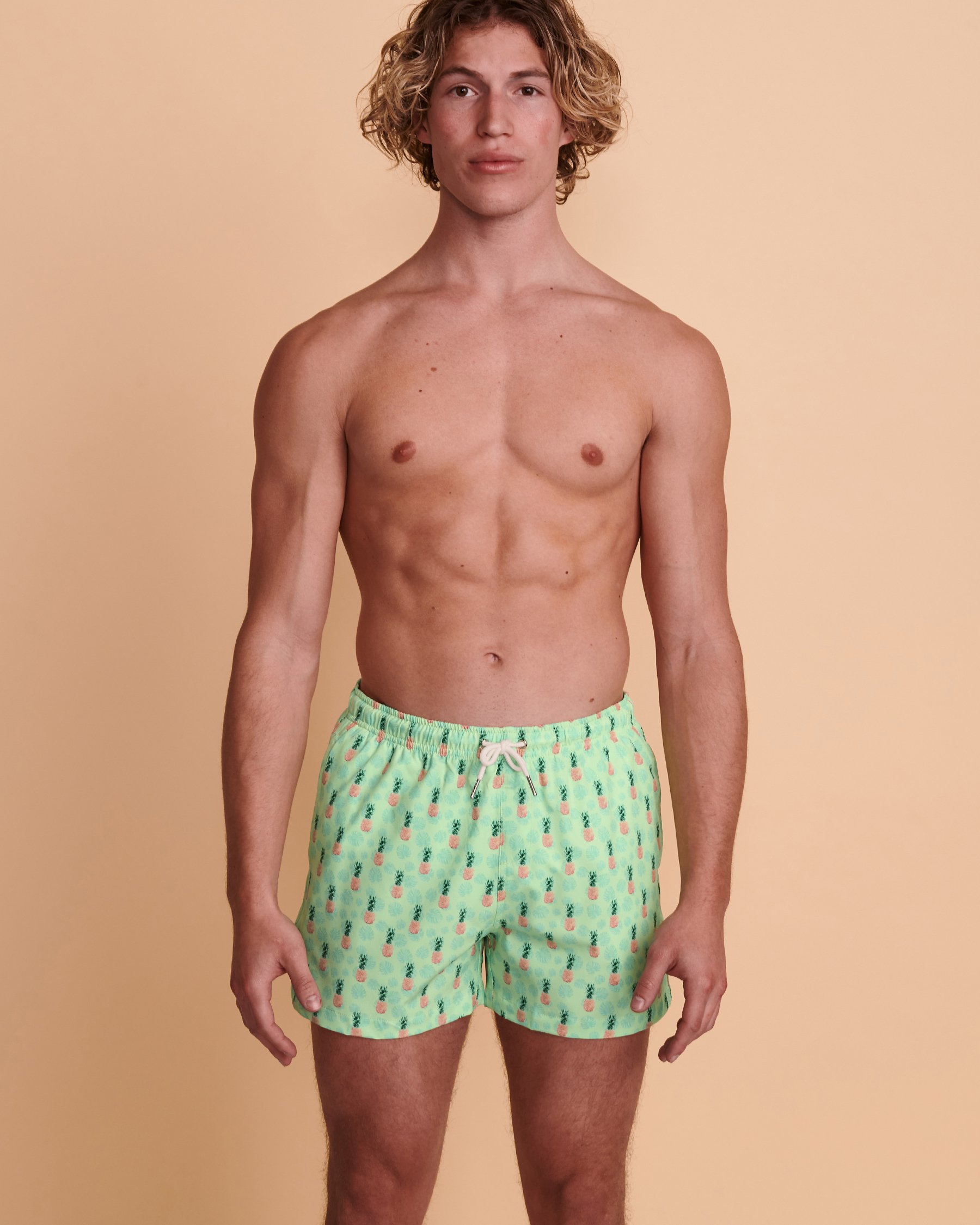 BERMIES Maillot volley PINEAPPLE VIBE Ananas PINEAPPLE VI - Voir3