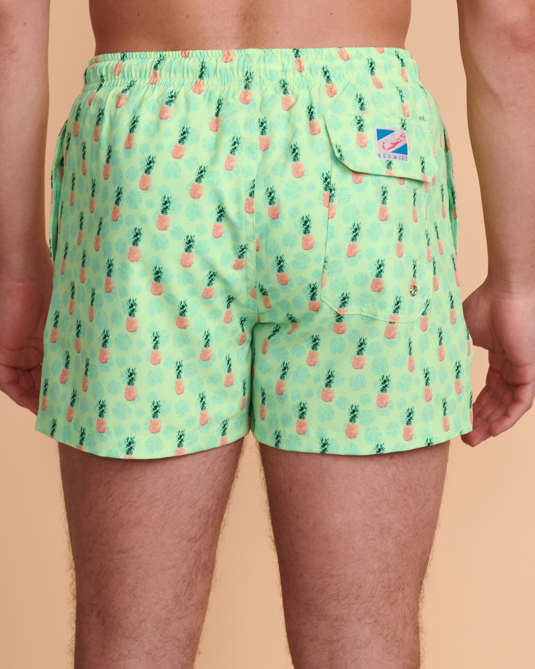 BERMIES PINEAPPLE VIBE Volley Swimsuit Pineapple PINEAPPLE VI - View5