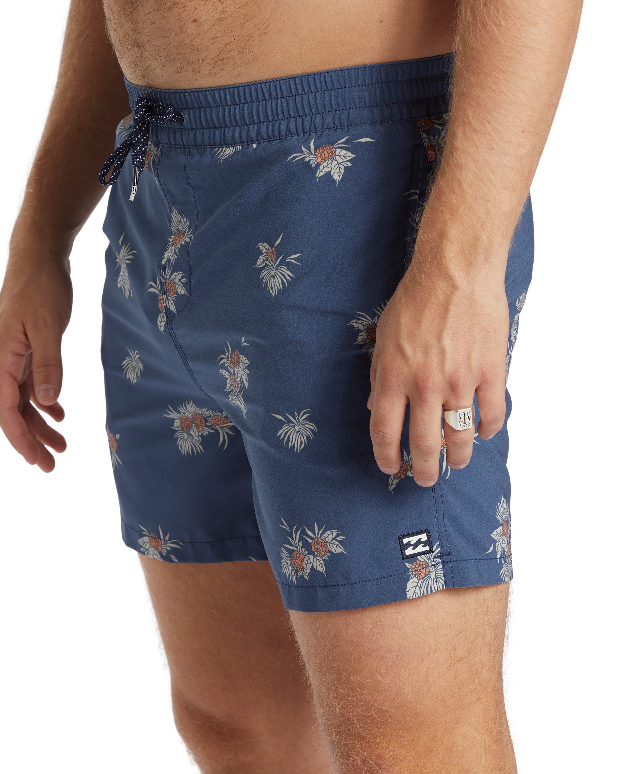 BILLABONG Sundays Layback Volley Swimsuit Slate Blue 24A250400 - View3