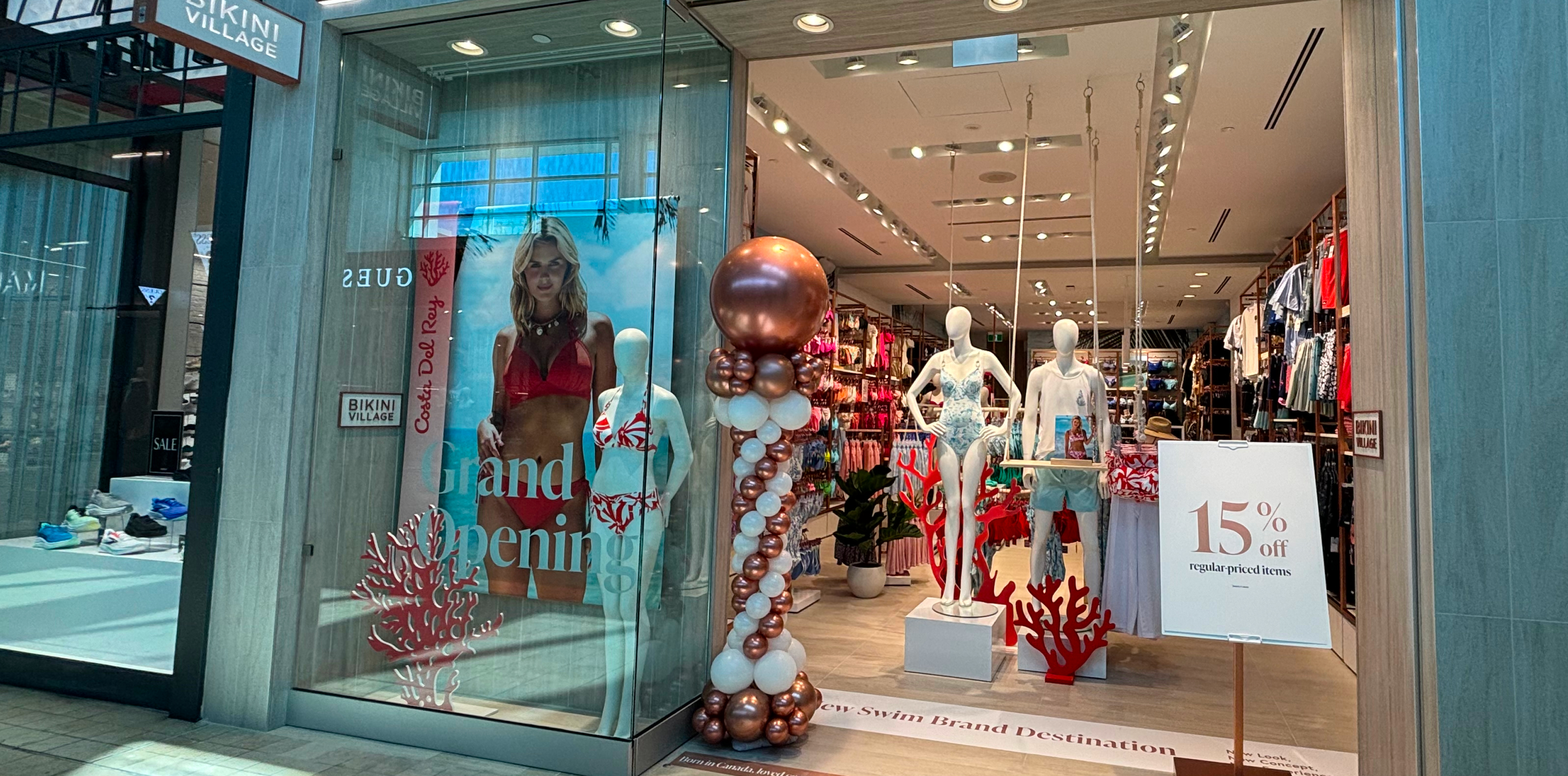 Yorkdale store front – Bikini Village