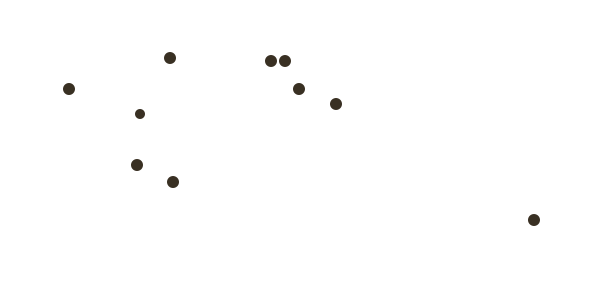 Bikini Village Brands map