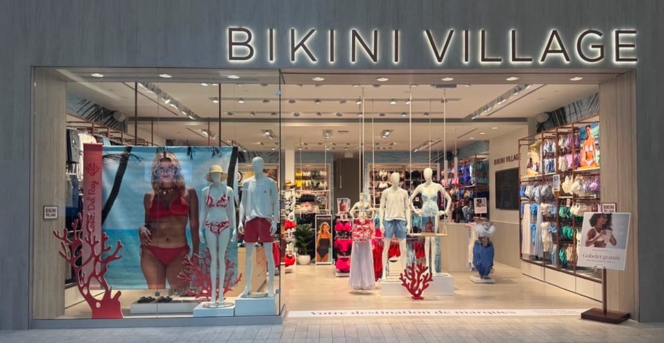 Galerie d'Anjou Storefront - Bikini Village