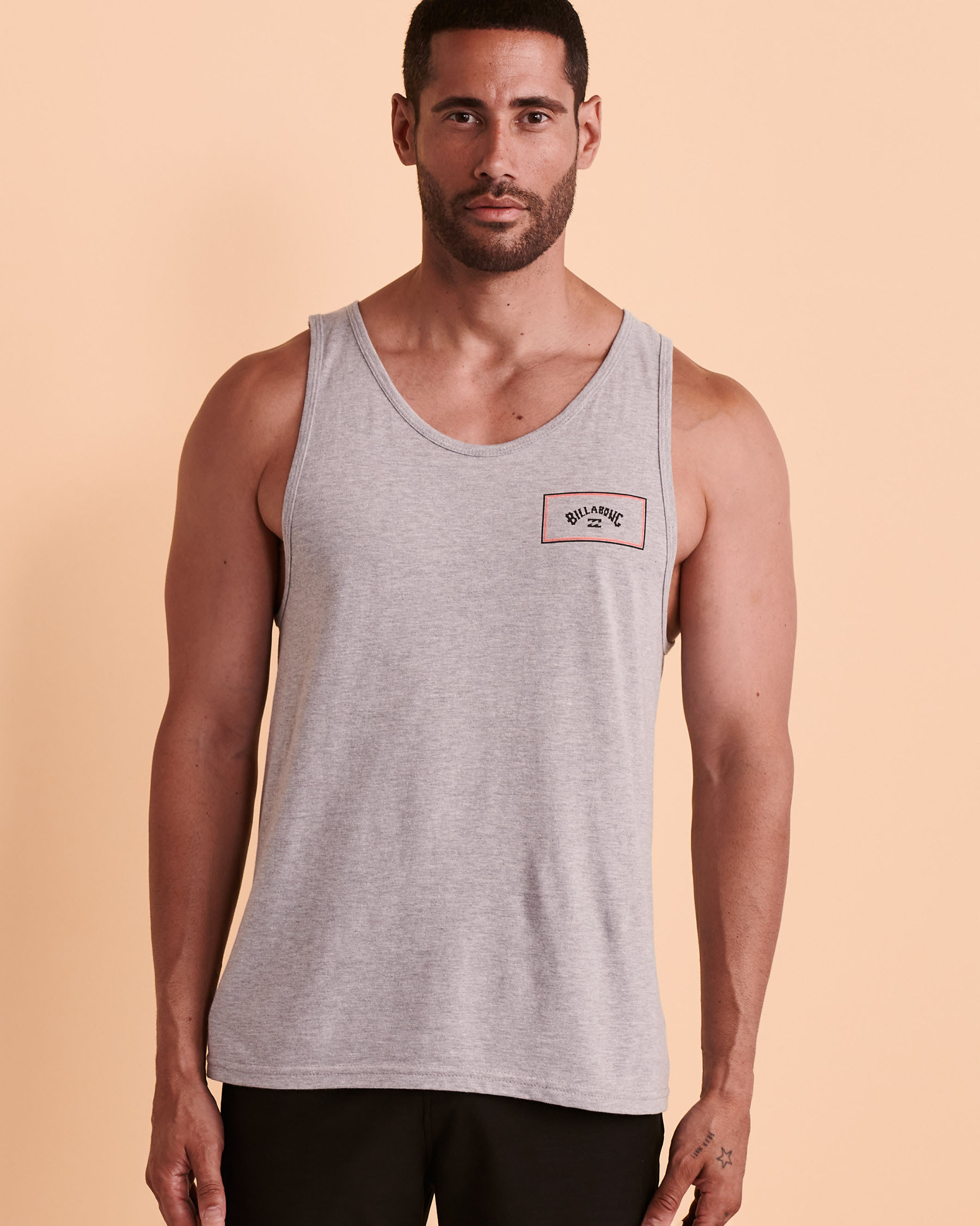 BILLABONG ARCH BLOCK Tank Grey ABYKT00191 - View1