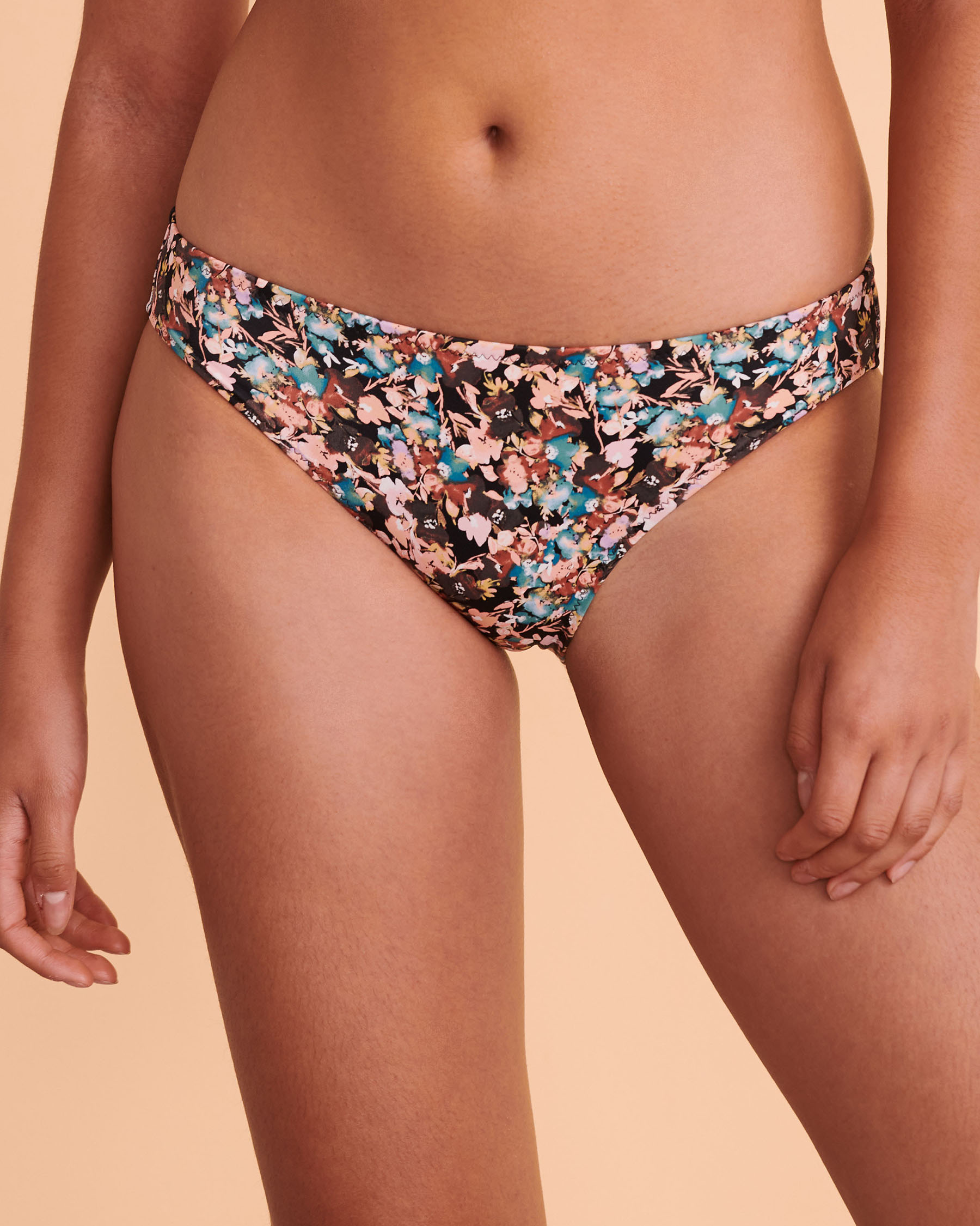 ROXY ACTIVE Hipster Bikini Bottom Retro floral ARJX403528 - View1