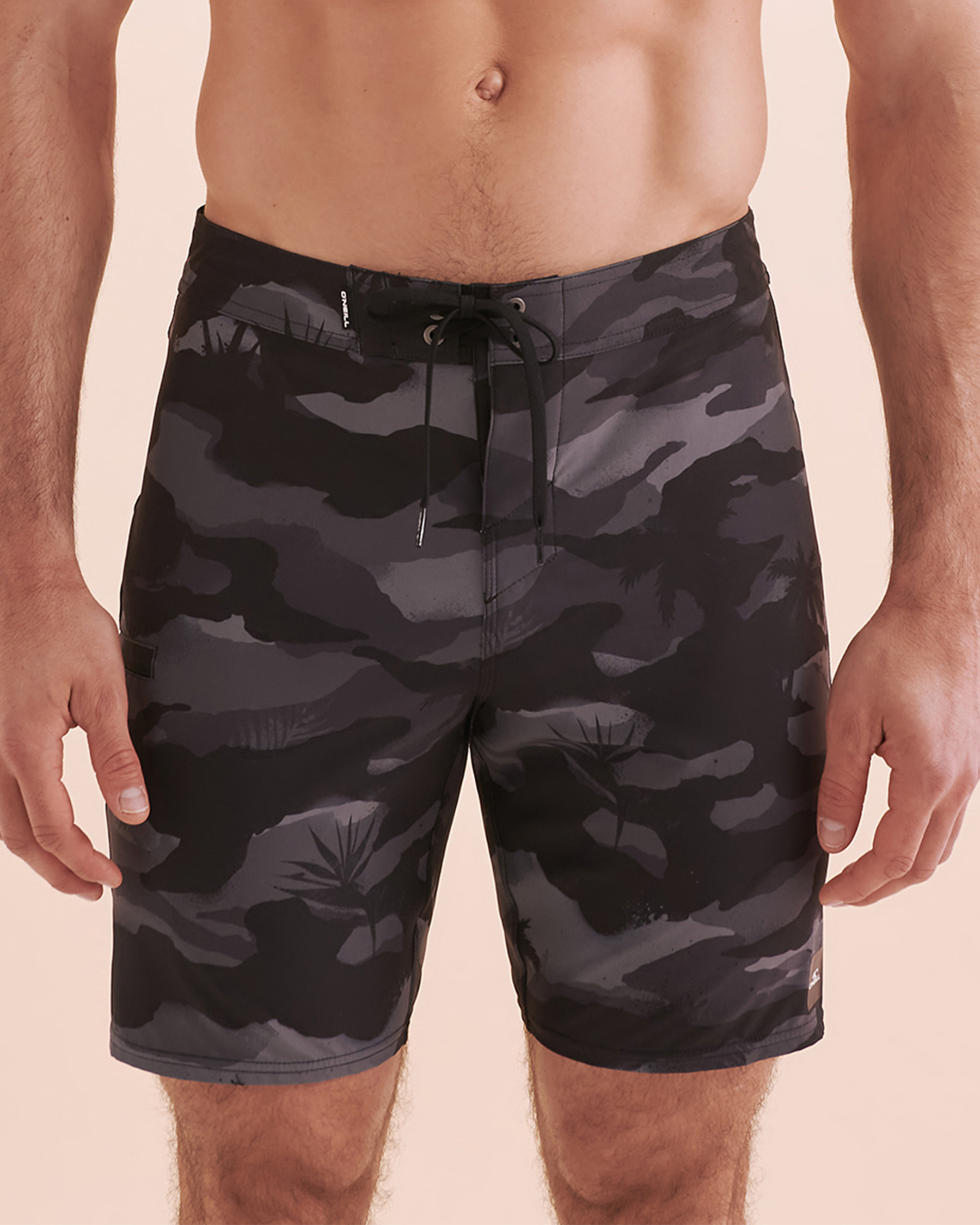 O'NEILL Hyperfreak Camo Boardshort Swimsuit Black Camo SP4106014 - View1